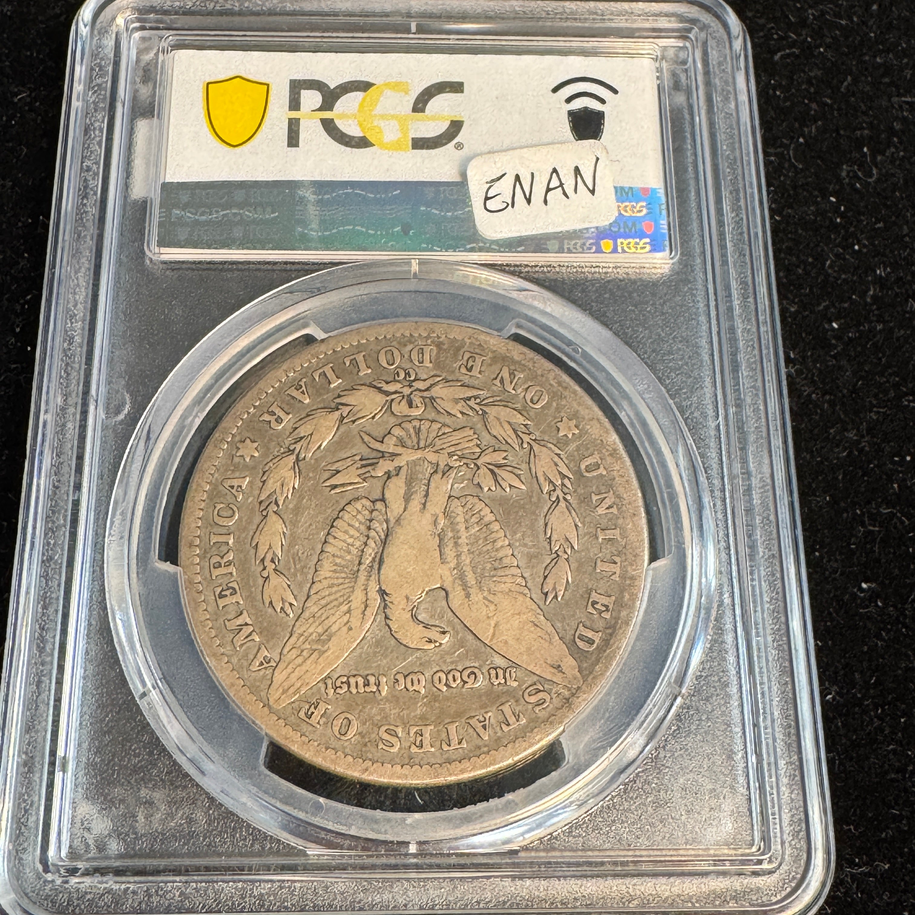1889-CC Morgan Silver Dollar, PCGS VG-08