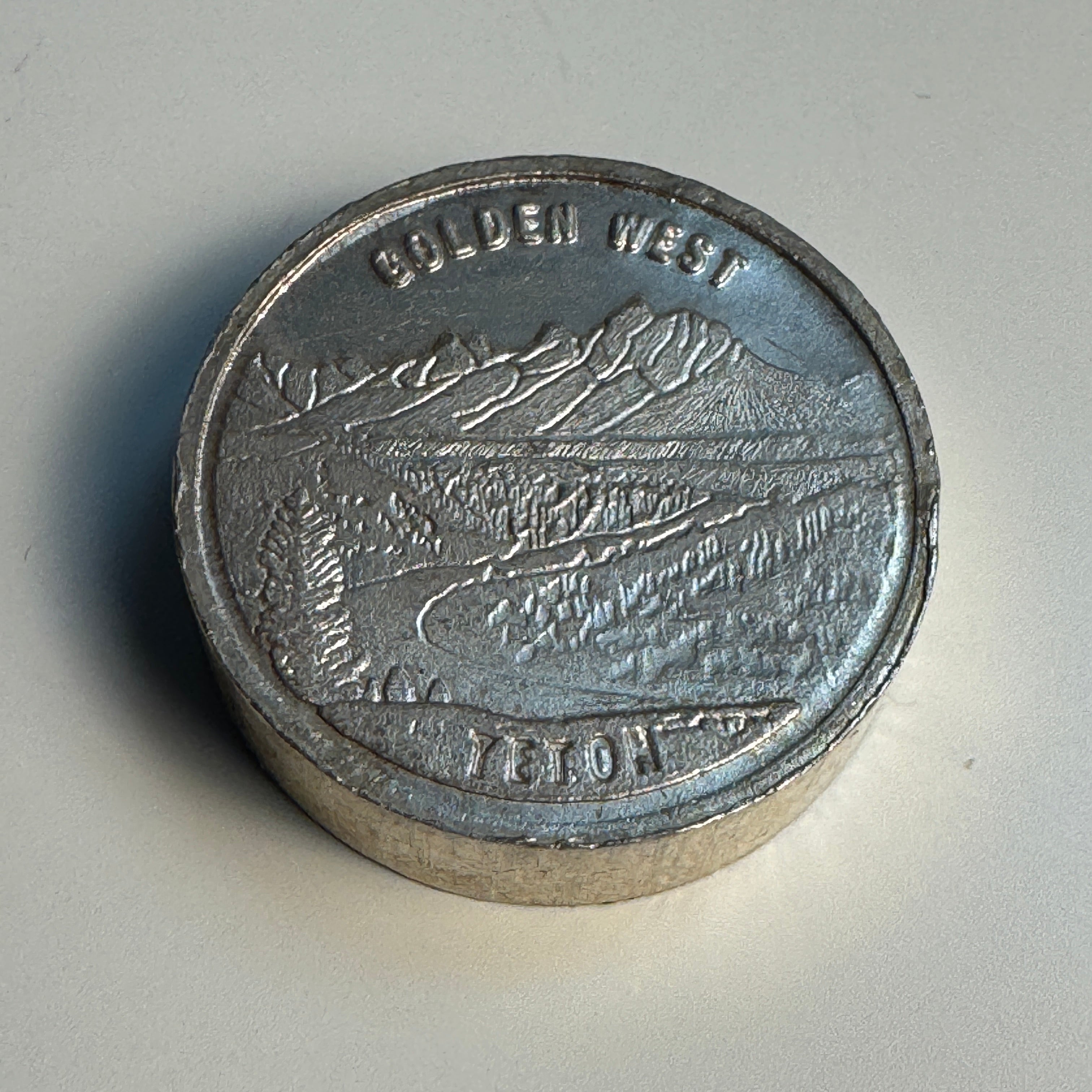 Swiss of America 1oz 999 Silver vintage “Rollo” Round - Grand Teton