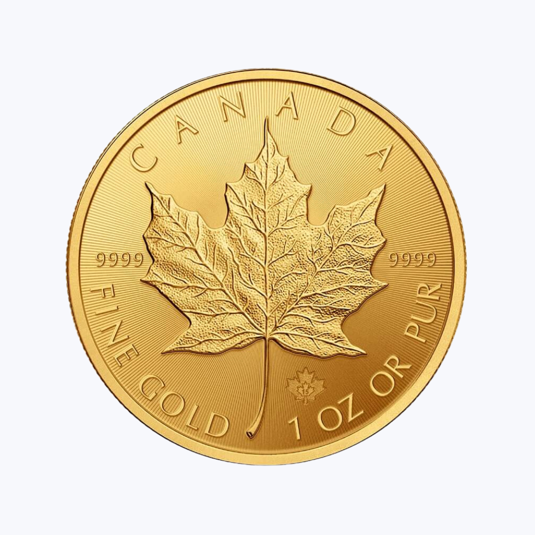1 oz Gold Canadian Maple Leaf Coin