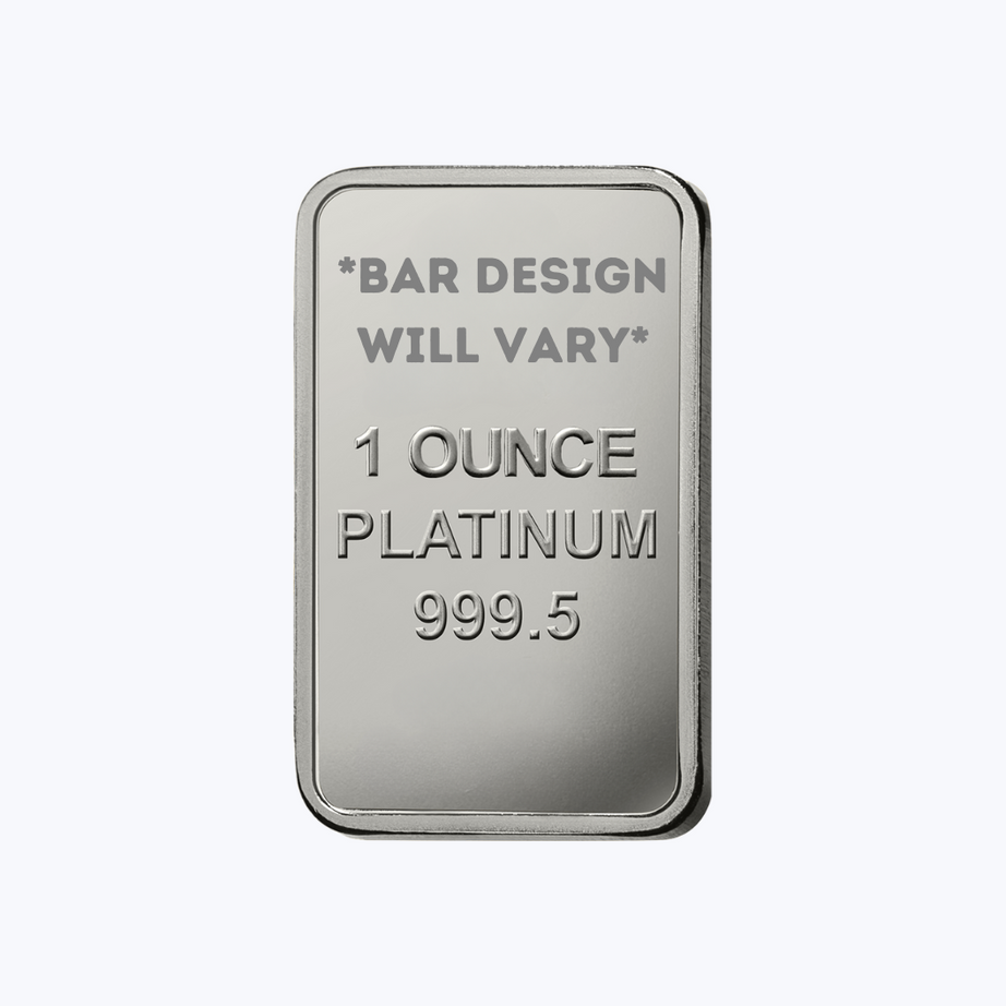 1 oz Platinum Bar