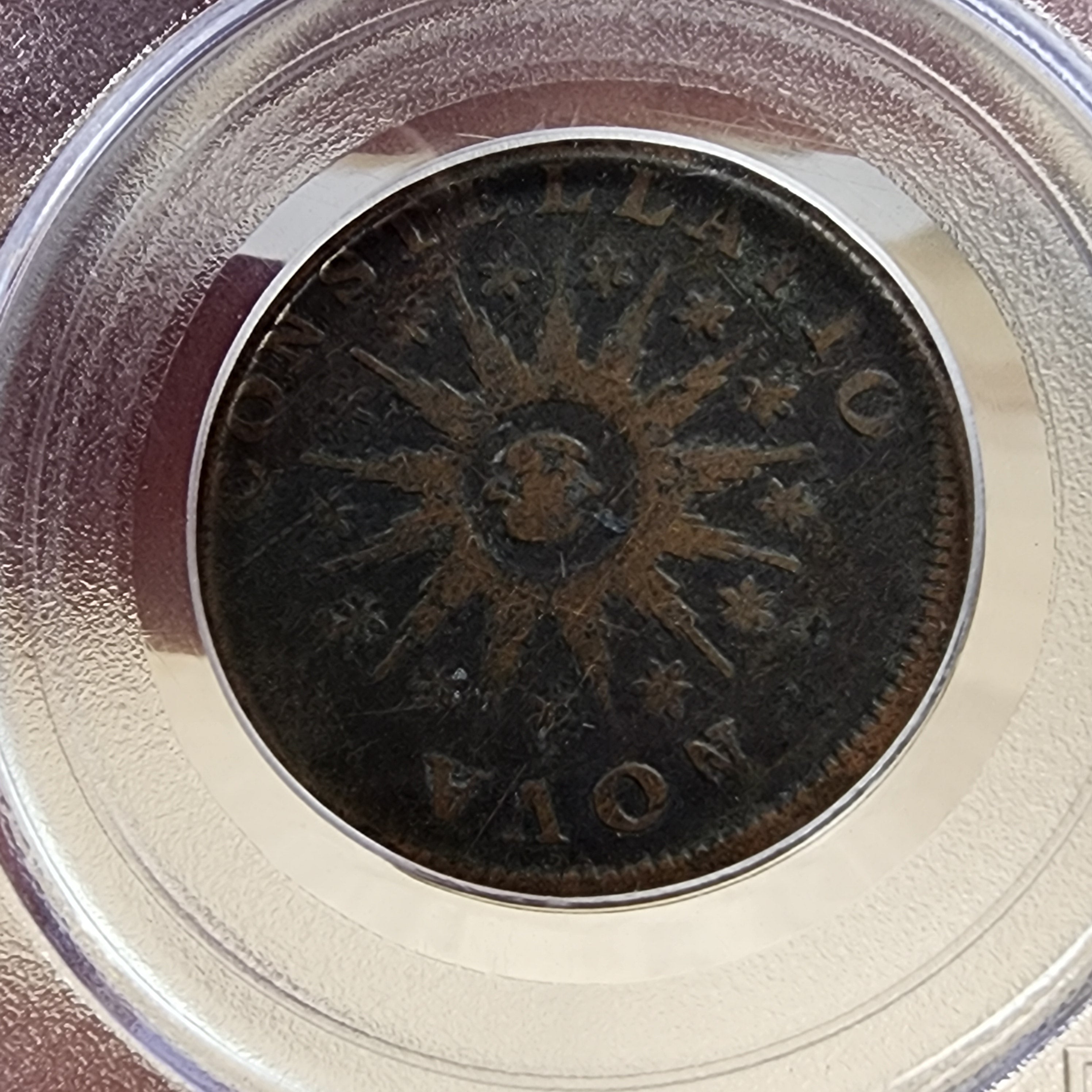 1785 Nova Constellatio Pointed Rays VF20 PCGS Colonial Coin