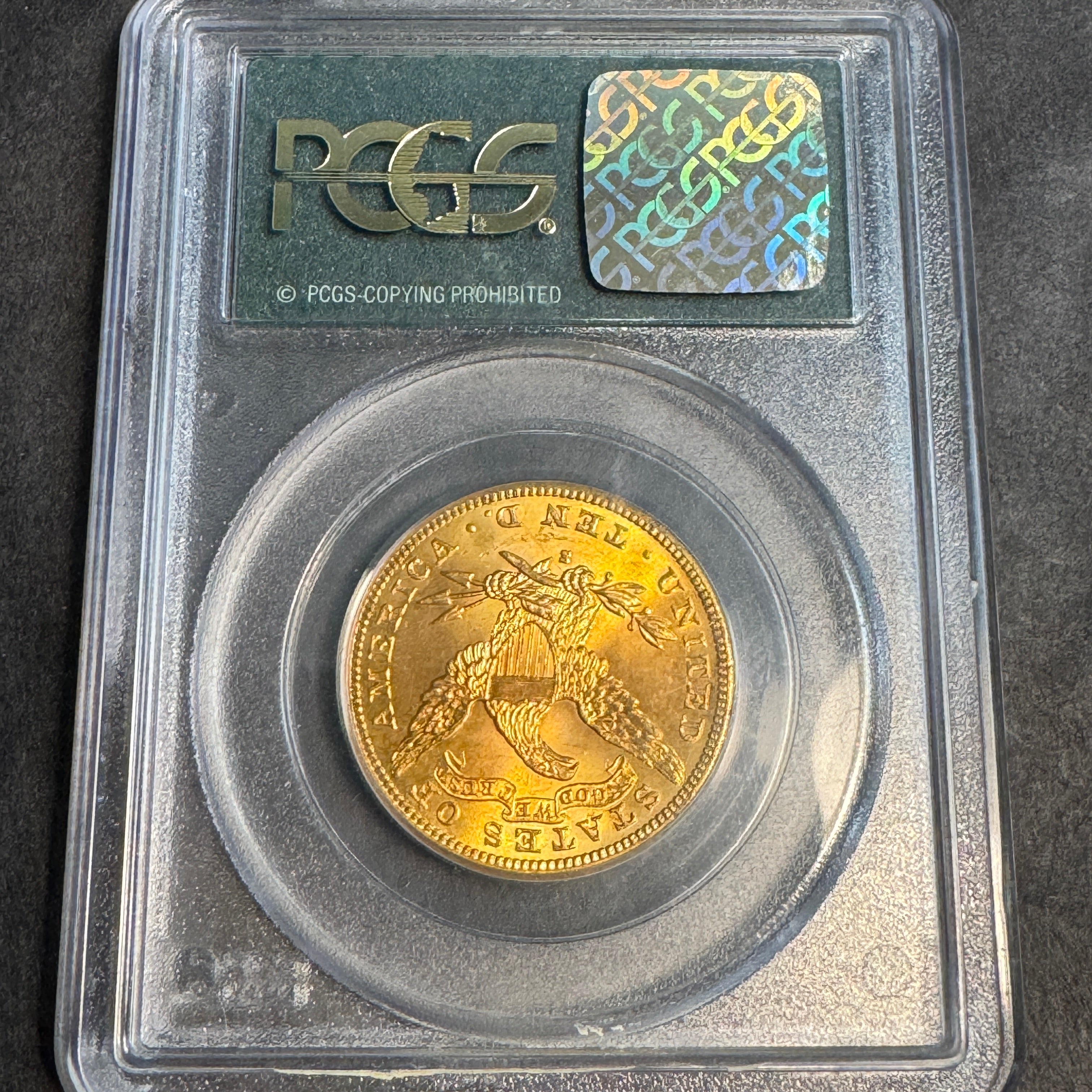 1903-S Liberty Head $10 Gold, “OGH” PCGS MS-64 w/ Green CAC approval