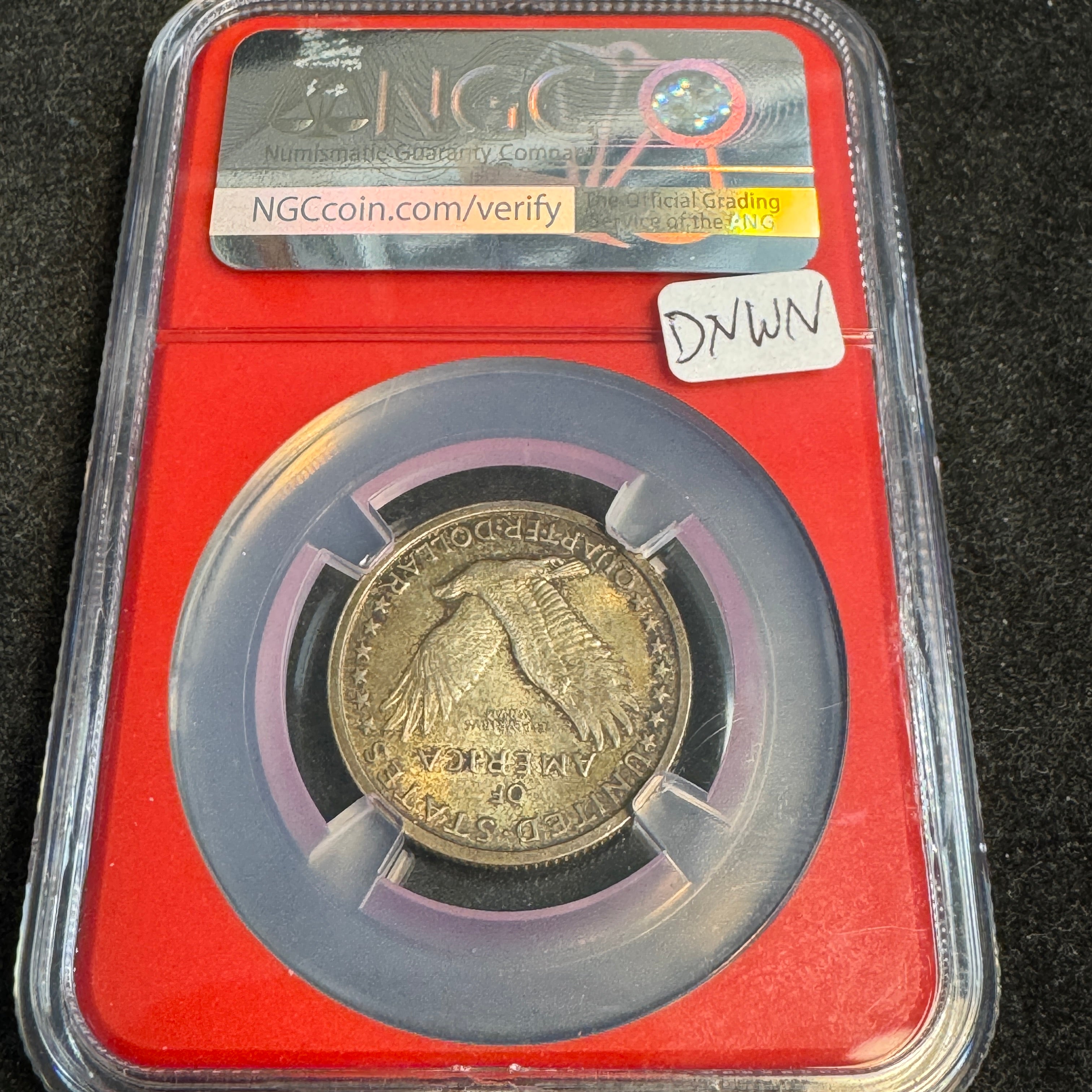 1917 Type 1 Standing Liberty 25c, Vault Box NGC MS-66 FH Full Head
