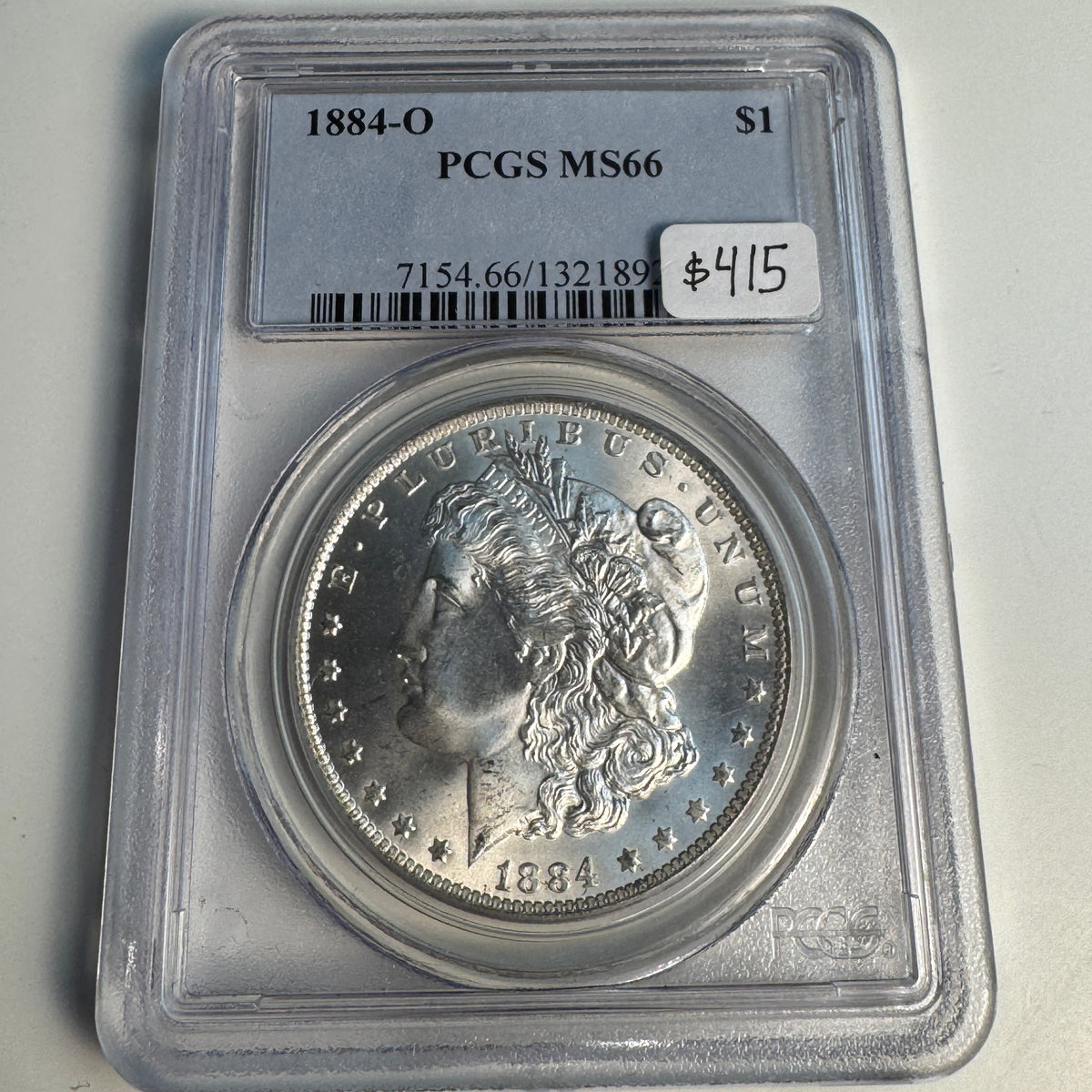 1884-O Morgan Silver Dollar PCGS MS-66