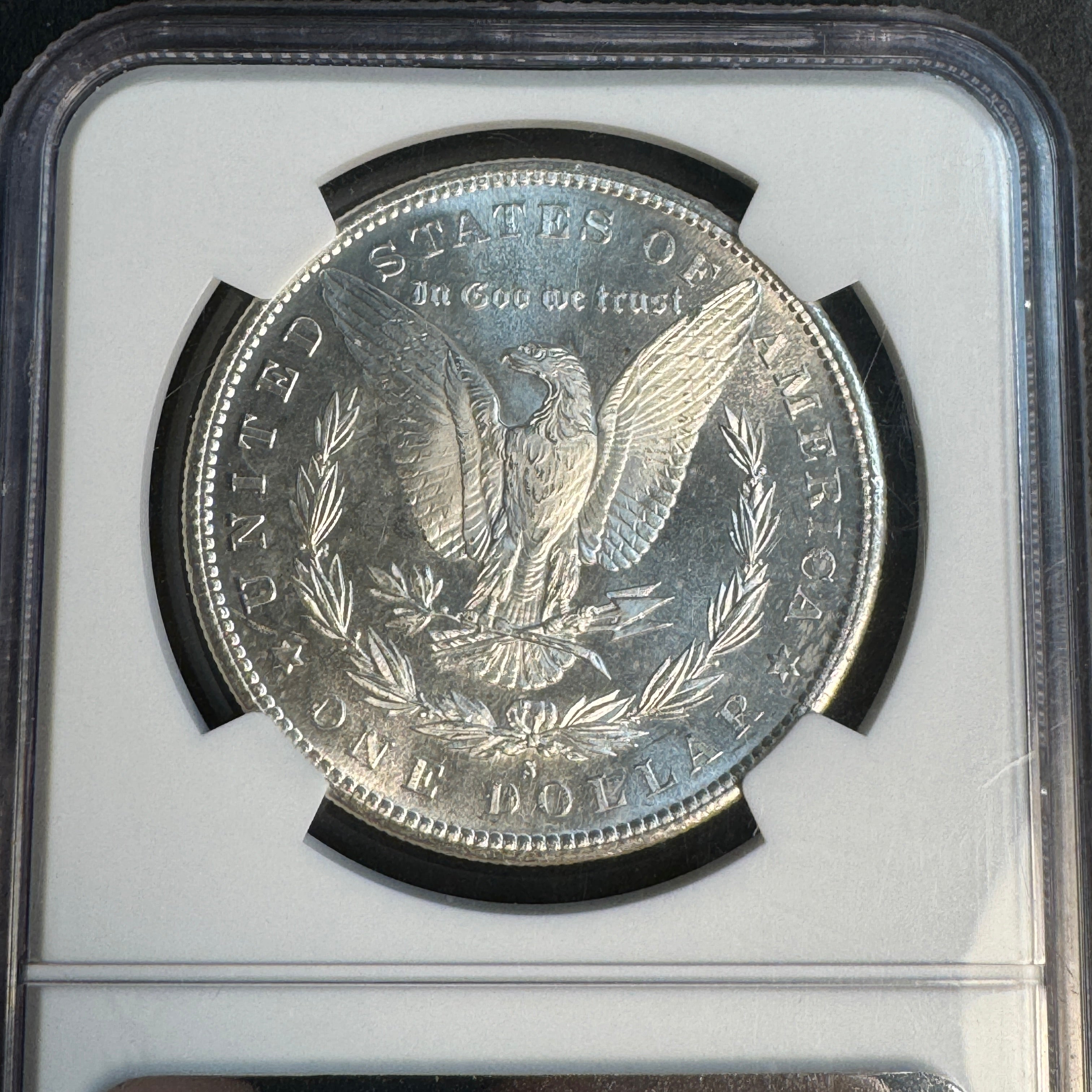 1882-S Morgan Silver Dollar, NGC MS-67+ with Green CAC
