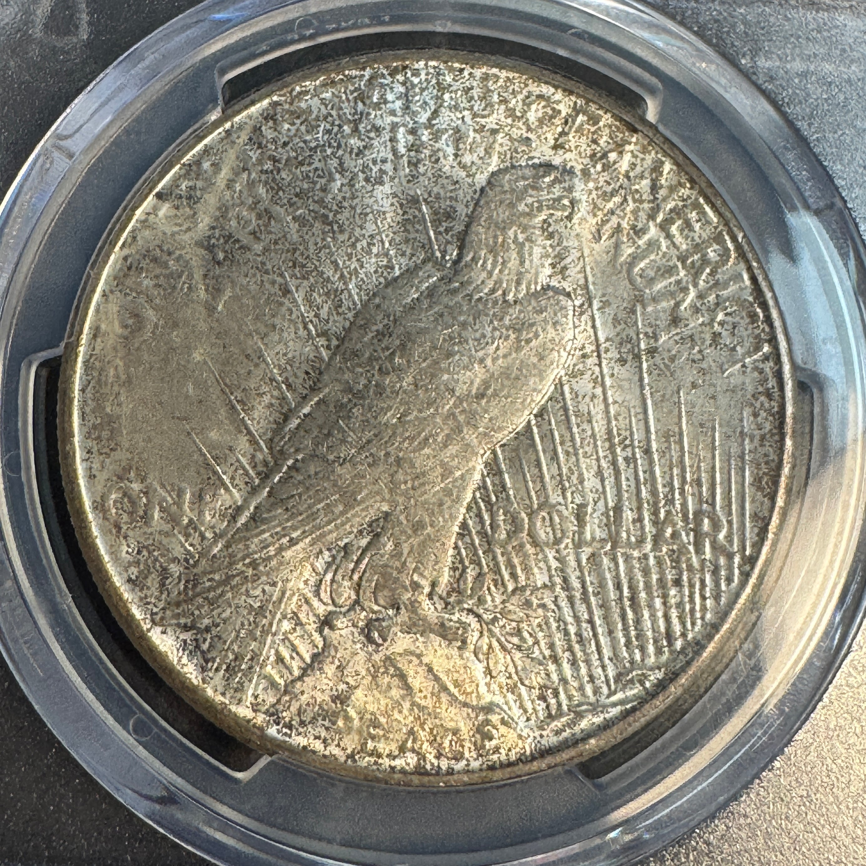 1926-S Peace Silver Dollar, PCGS MS-64 Green CAC approved 🟢