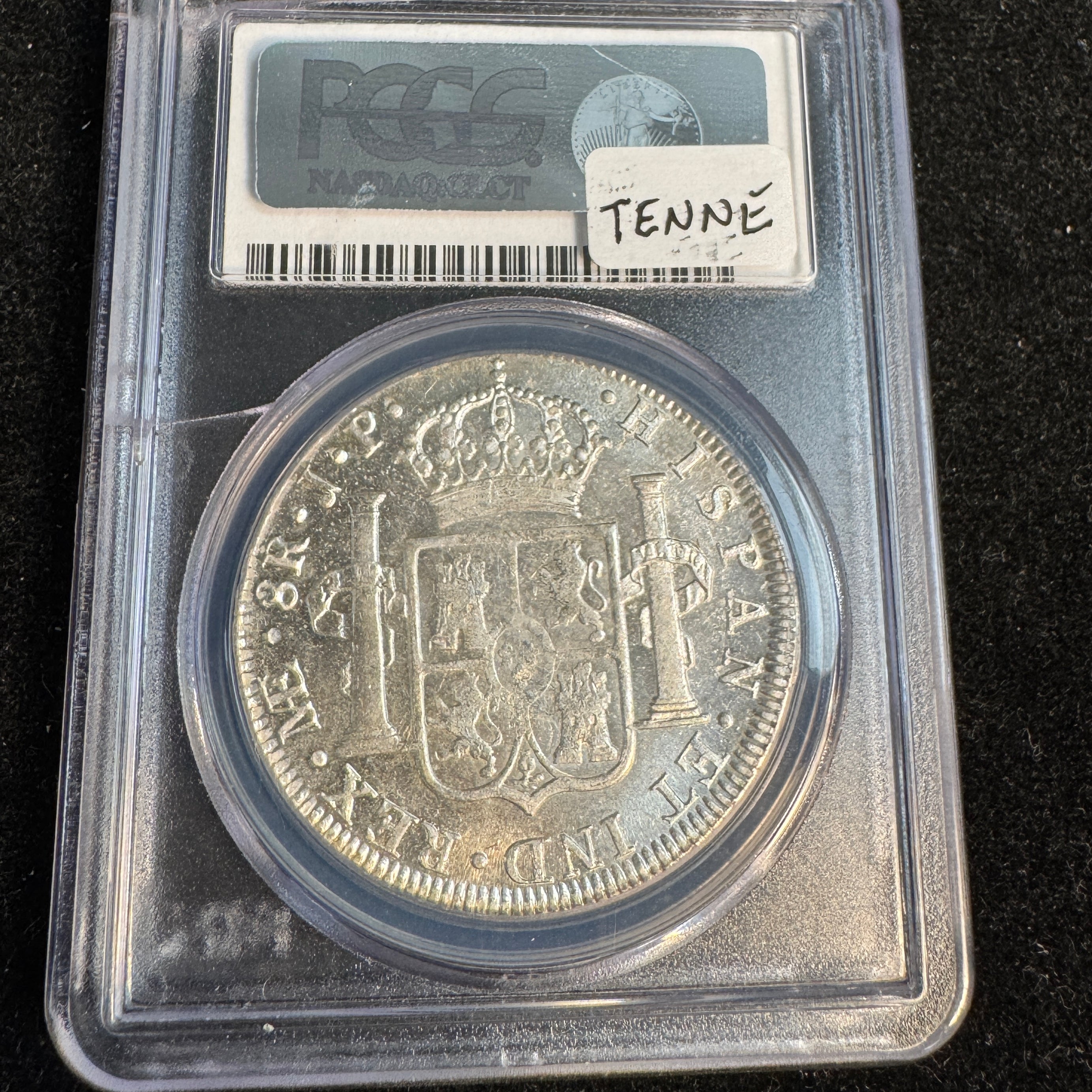 1807 Lima-JP Spanish Empire Peru 8 Reales, Charles IV, PCGS MS-62