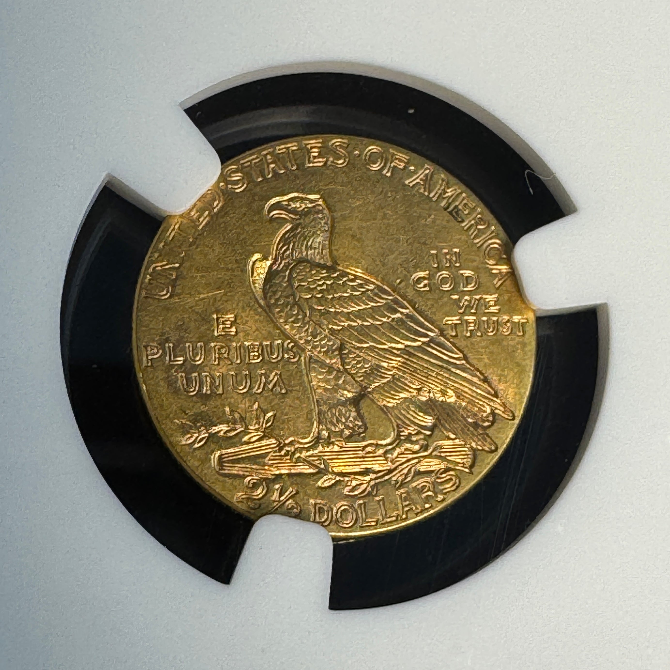 1915 Indian Head $2.5 Gold, NGC MS-62