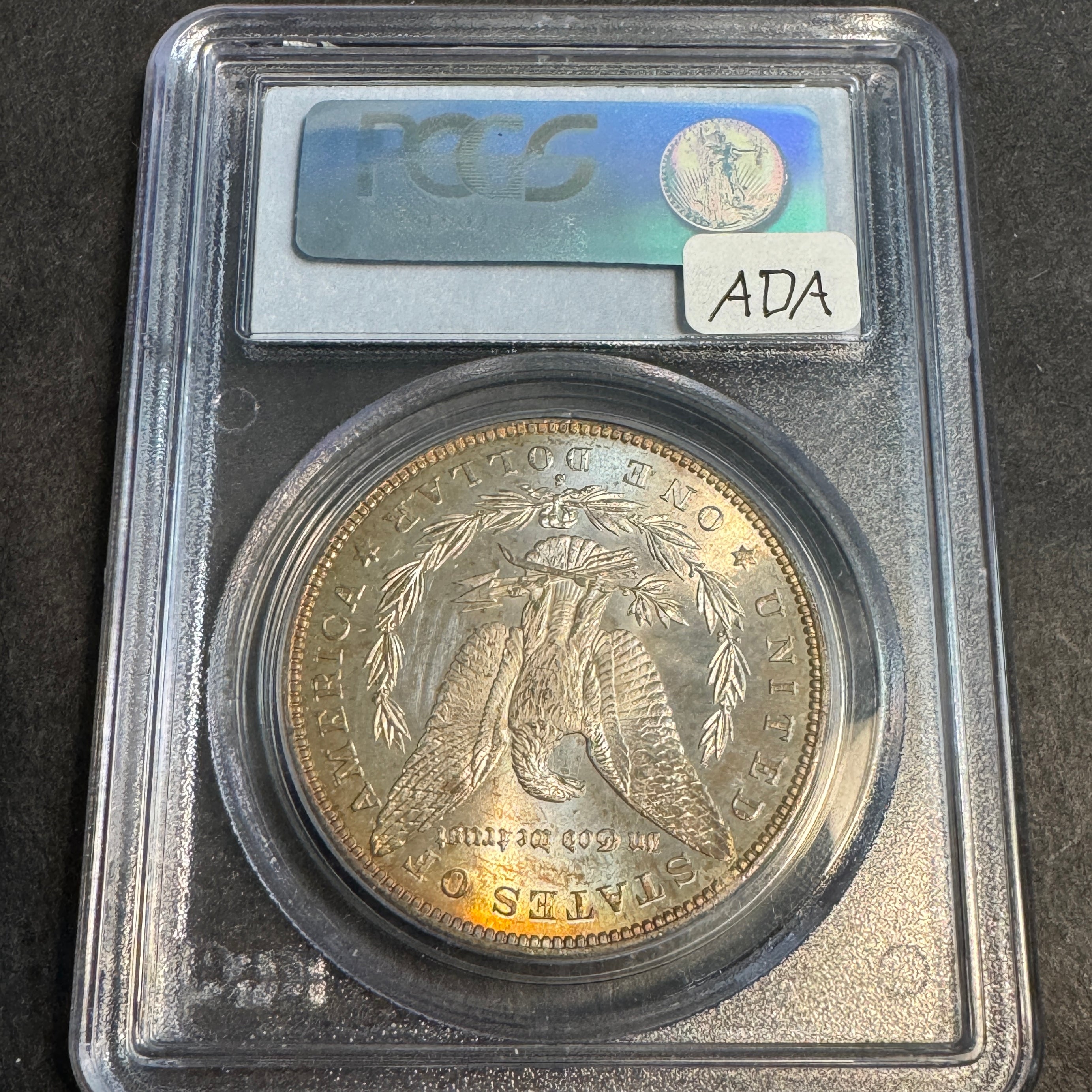 1885-S Morgan Silver Dollar, PCGS MS-63