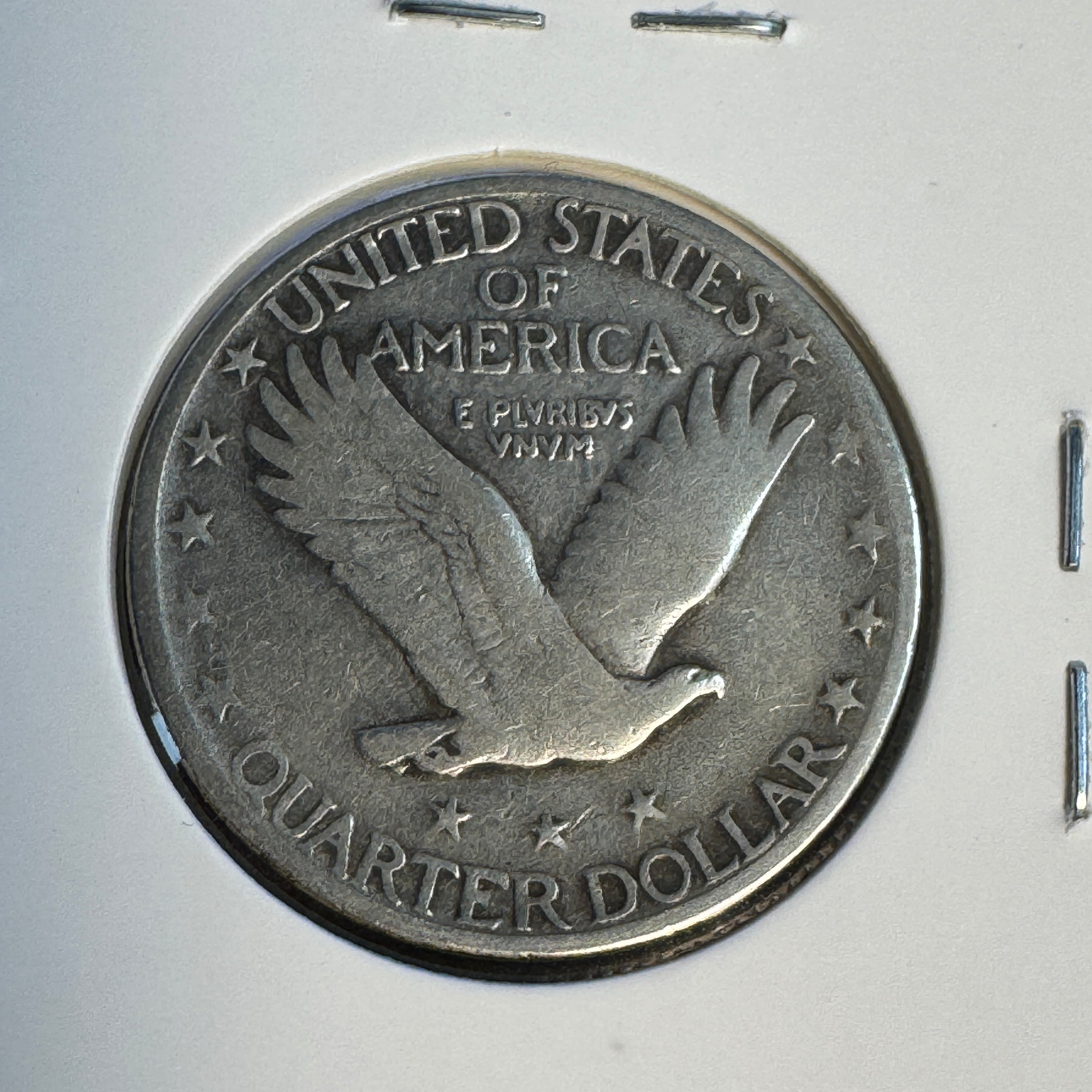 1927-S Standing Liberty Quarter AR 25c, Fine