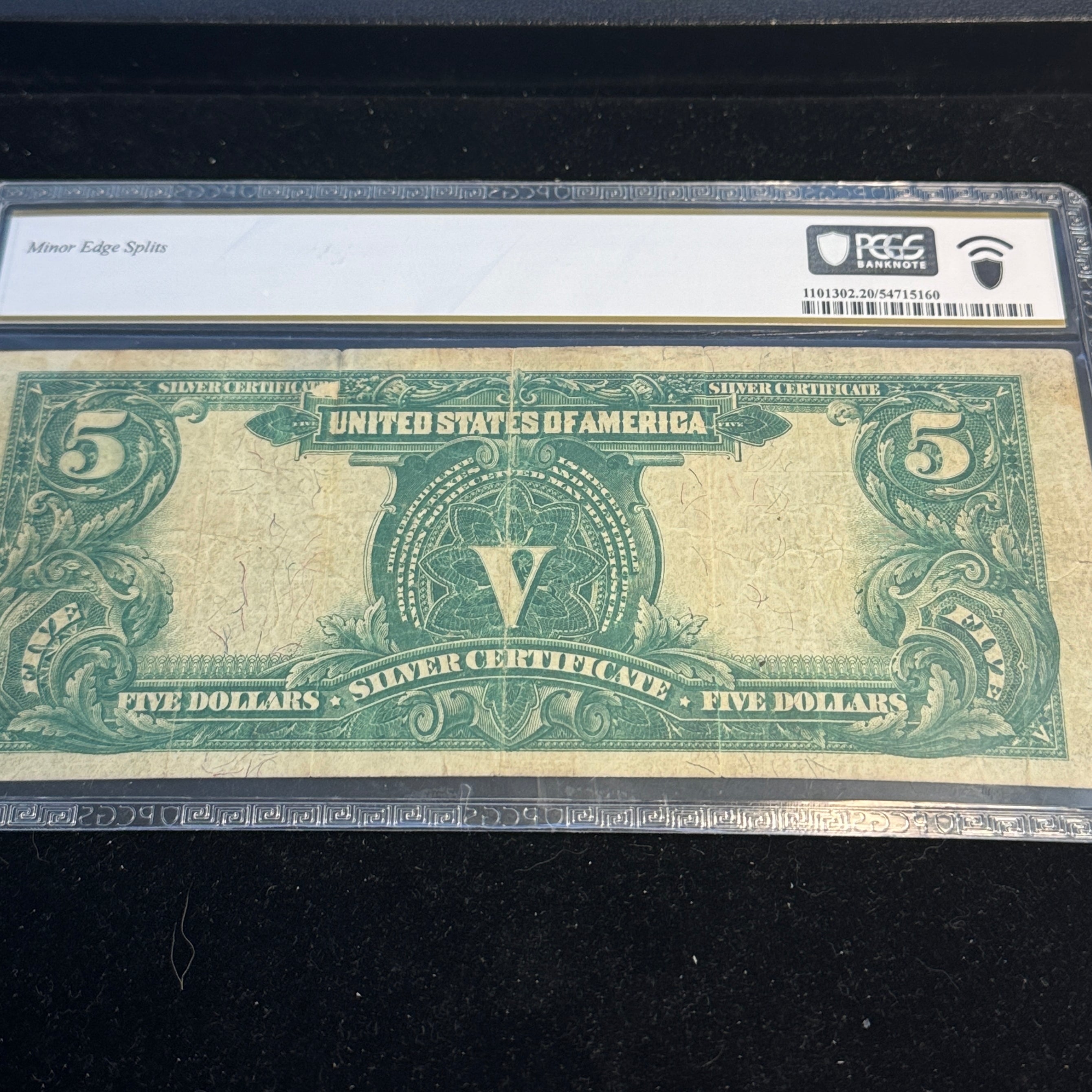 1899 Chief $5 Silver Certificate, PCGS VF 20