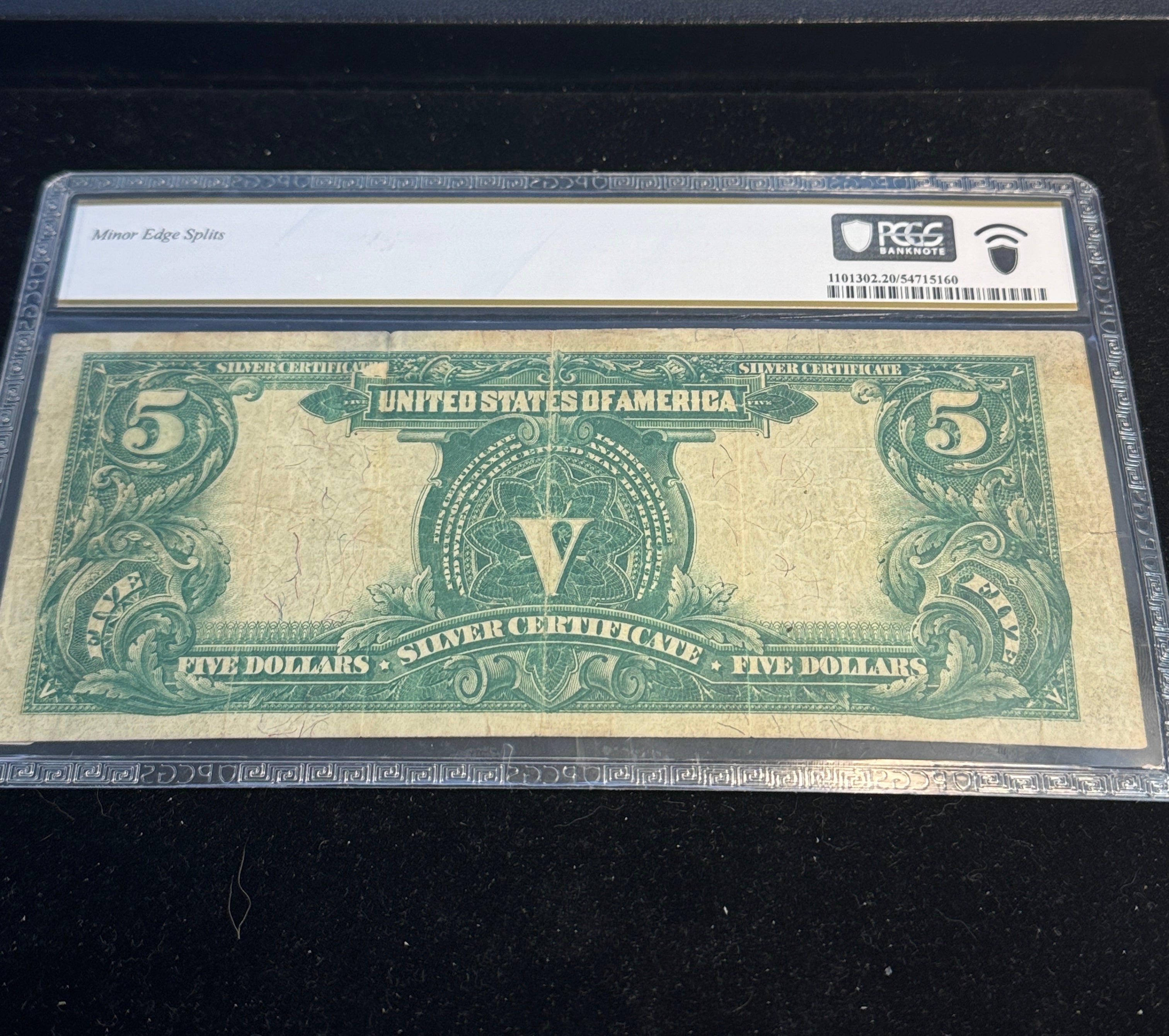 1899 Chief $5 Silver Certificate, PCGS VF 20