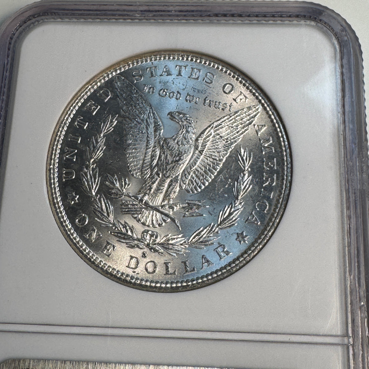 1887-S Morgan Silver Dollar, NGC MS-63