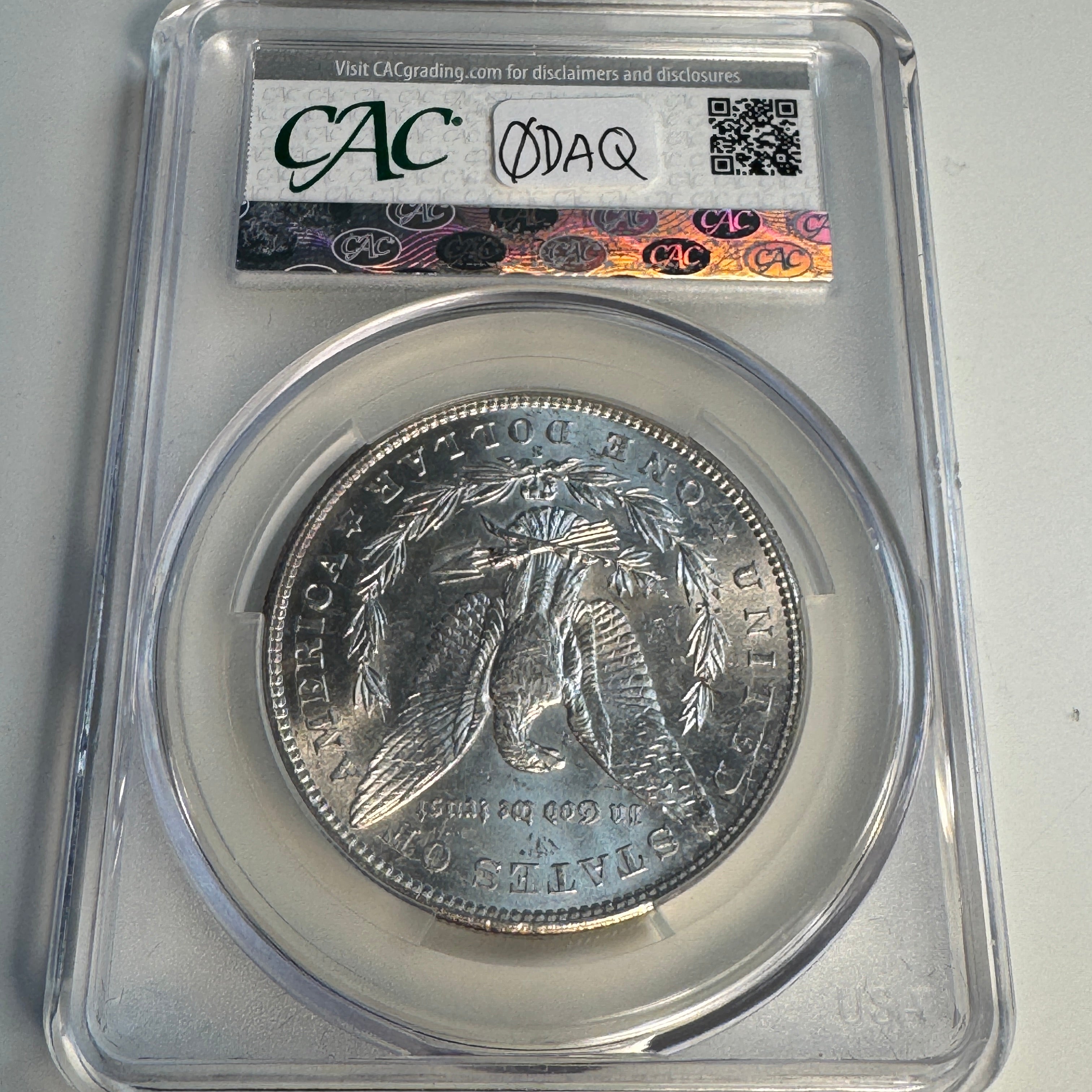 1900-S Morgan Silver Dollar, CAC MS-63+