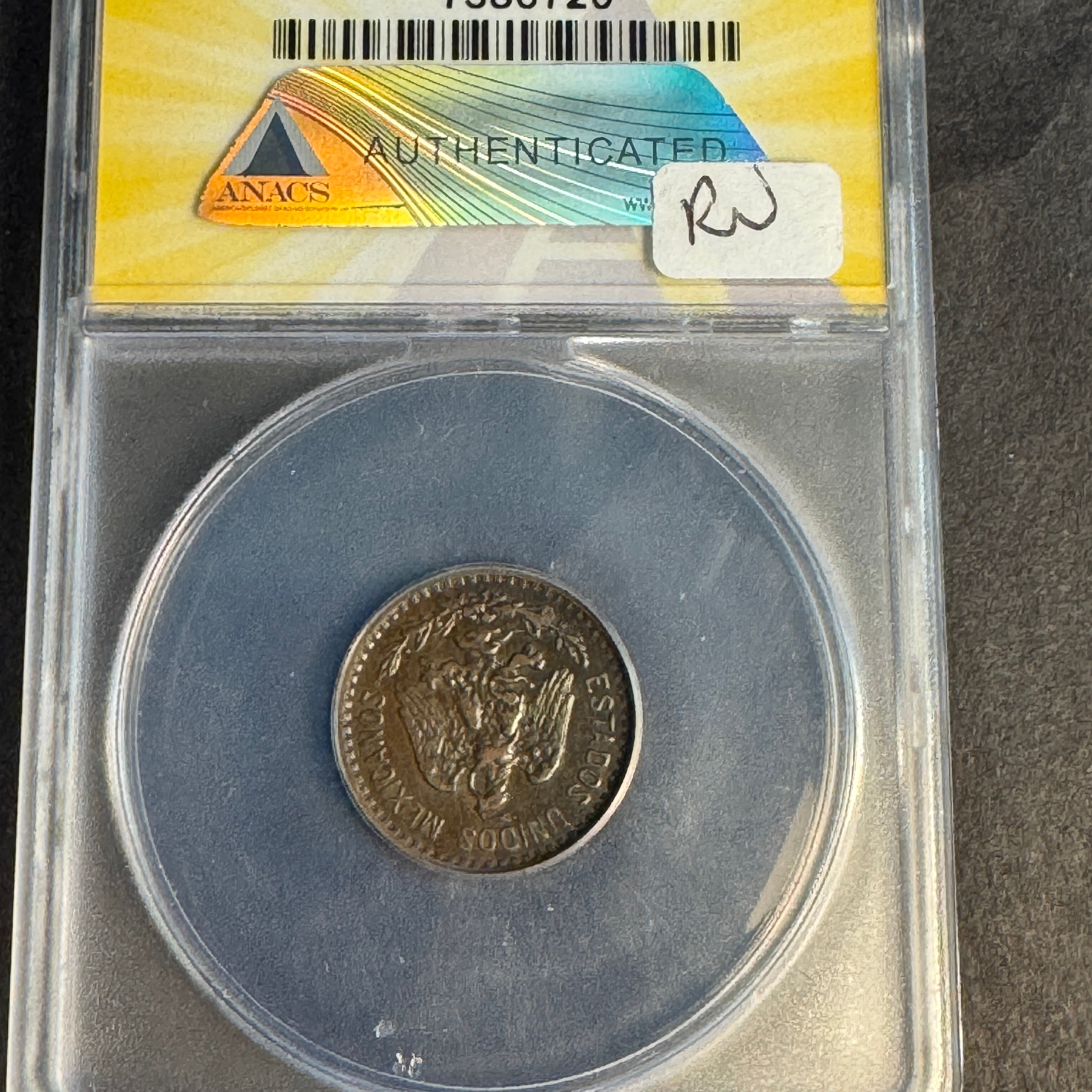 1916-Mo Mexico 1 Centavo KM-415 Key Date - ANACS EF-40 🇲🇽