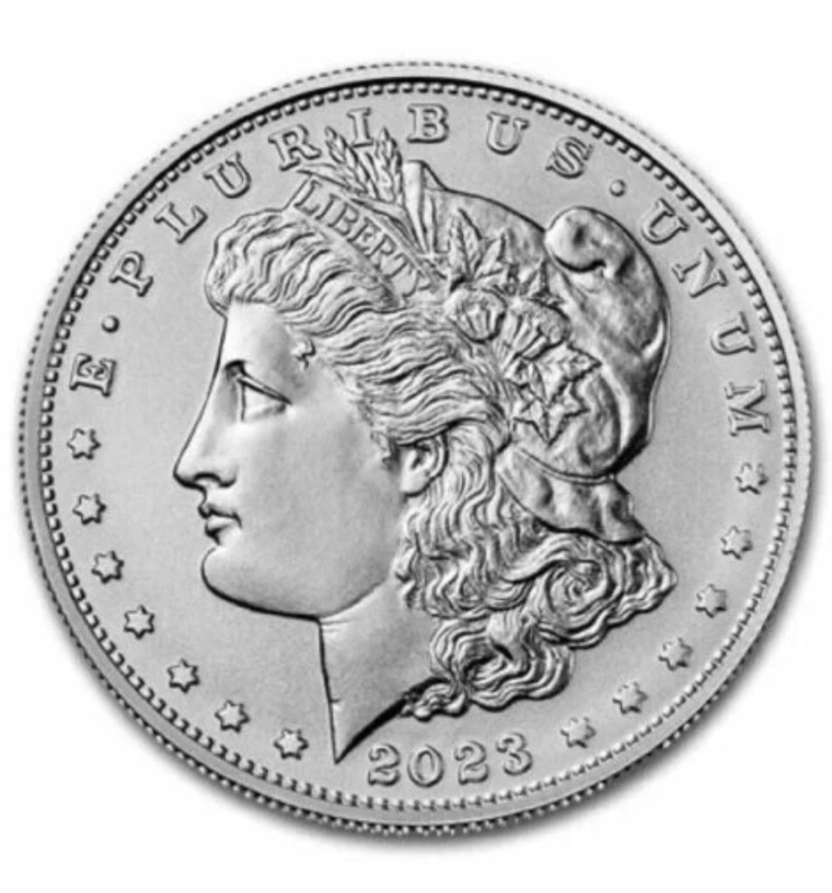 2023 Morgan Silver Dollar, Philadelphia, UNC - US Mint Box & COA