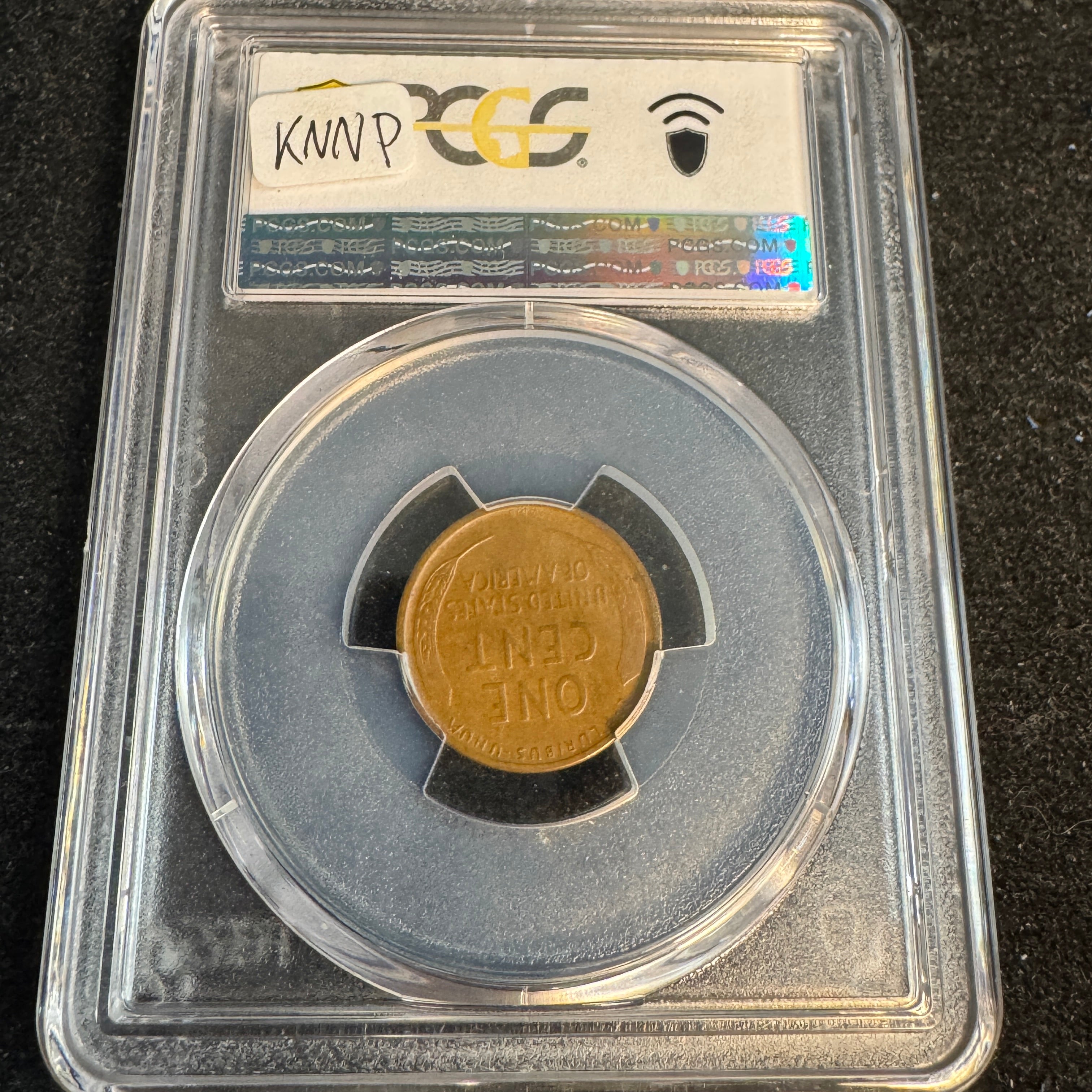1909-S VDB Lincoln Wheat Cent, Key Date, PCGS F-12