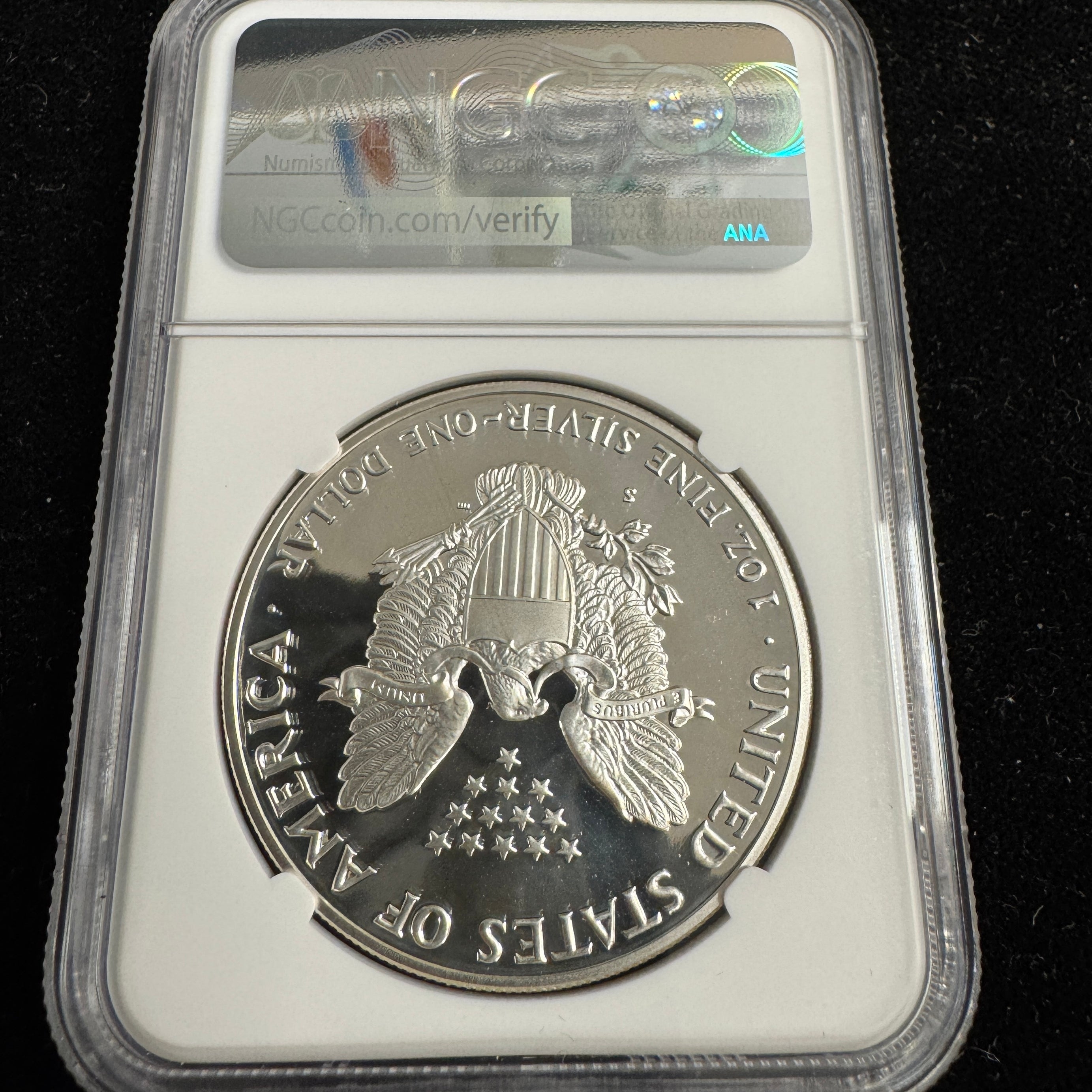 1991-S Proof Silver Eagle NGC PF-69 Ultra Cameo