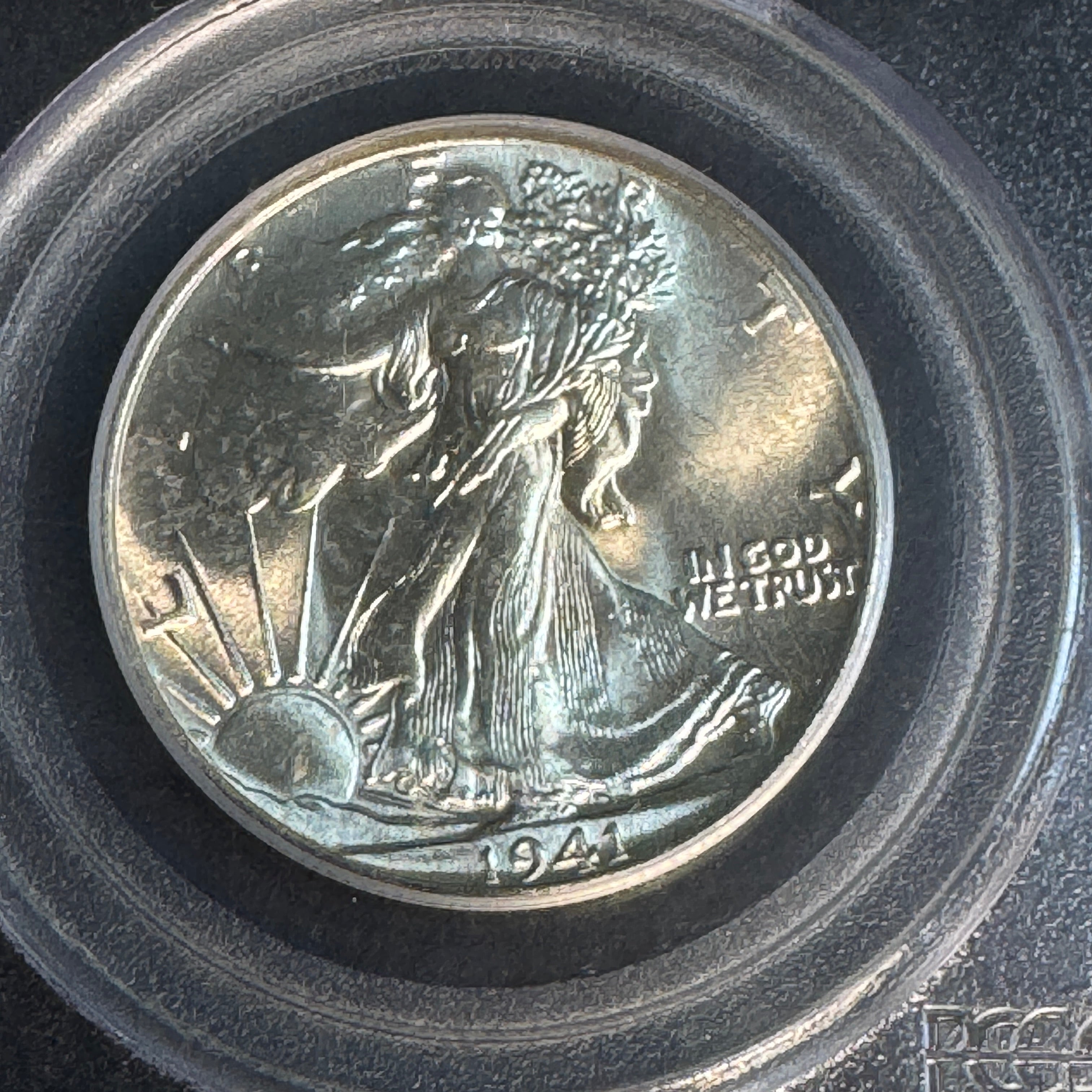 1941 Walking Liberty Half Dollar 50c, OGH PCGS MS-67