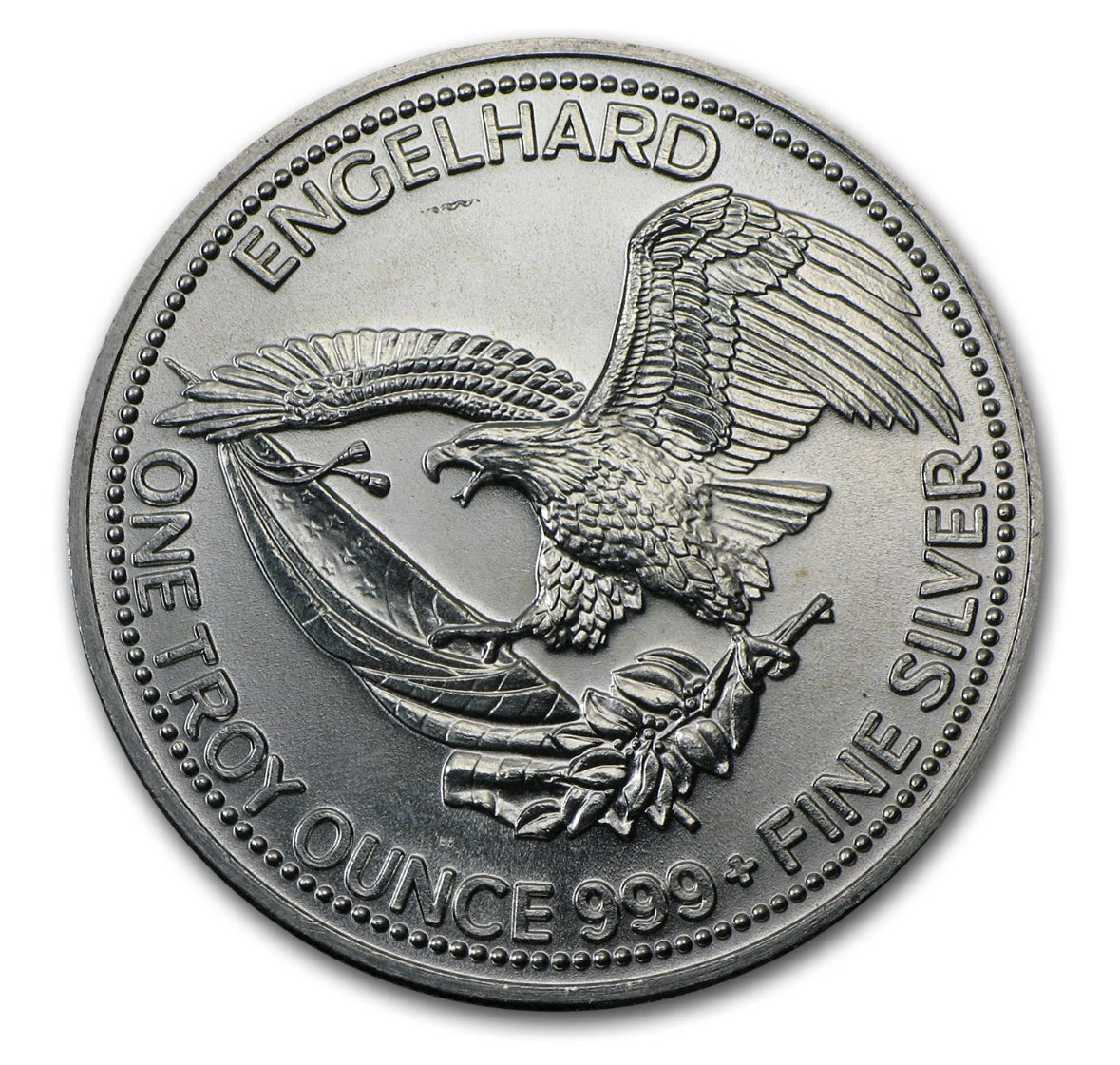 1985 Engelhard Prospector 1oz 999 Silver Round, Eagle Reverse - Classic!