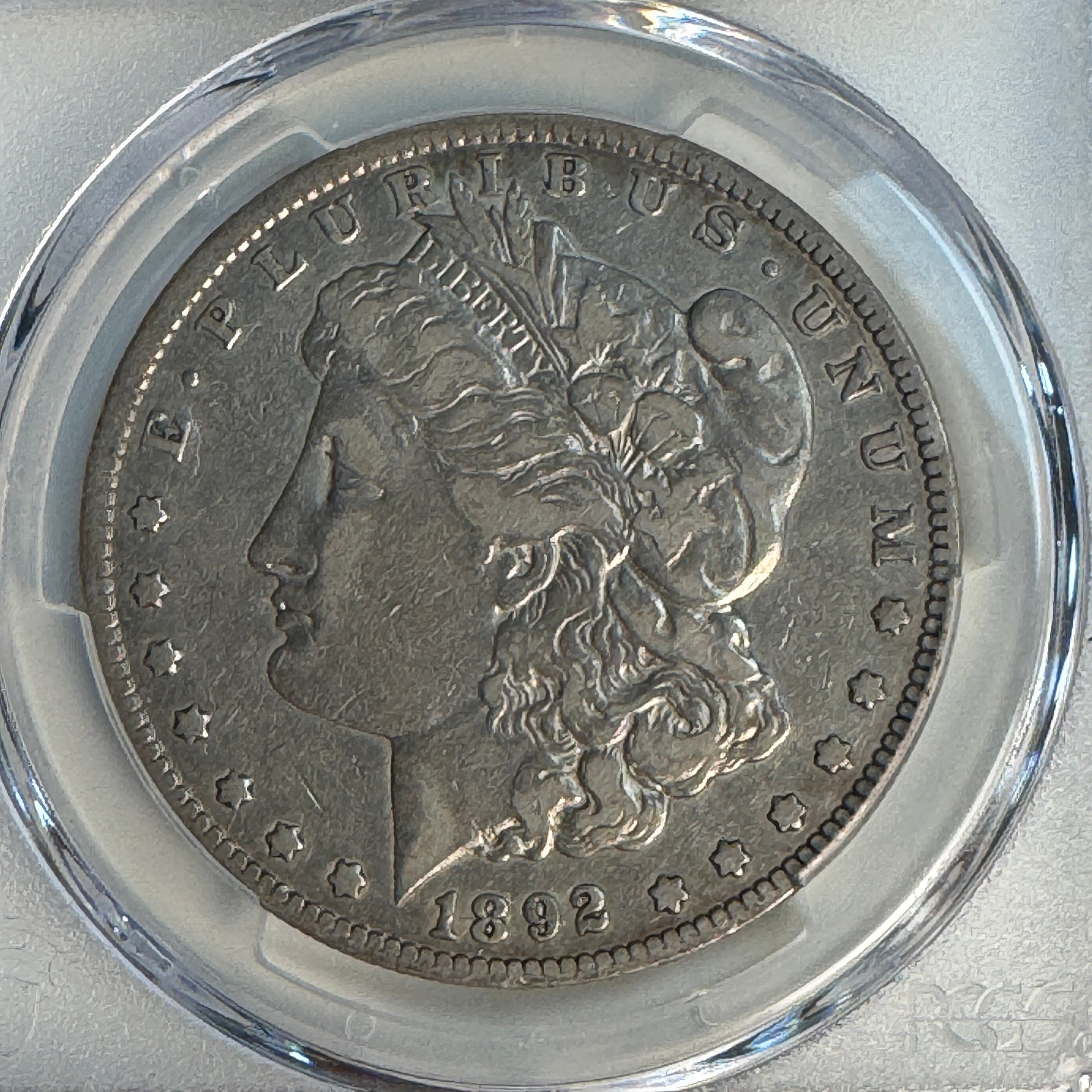 1892-S Morgan Silver Dollar, PCGS VF-20