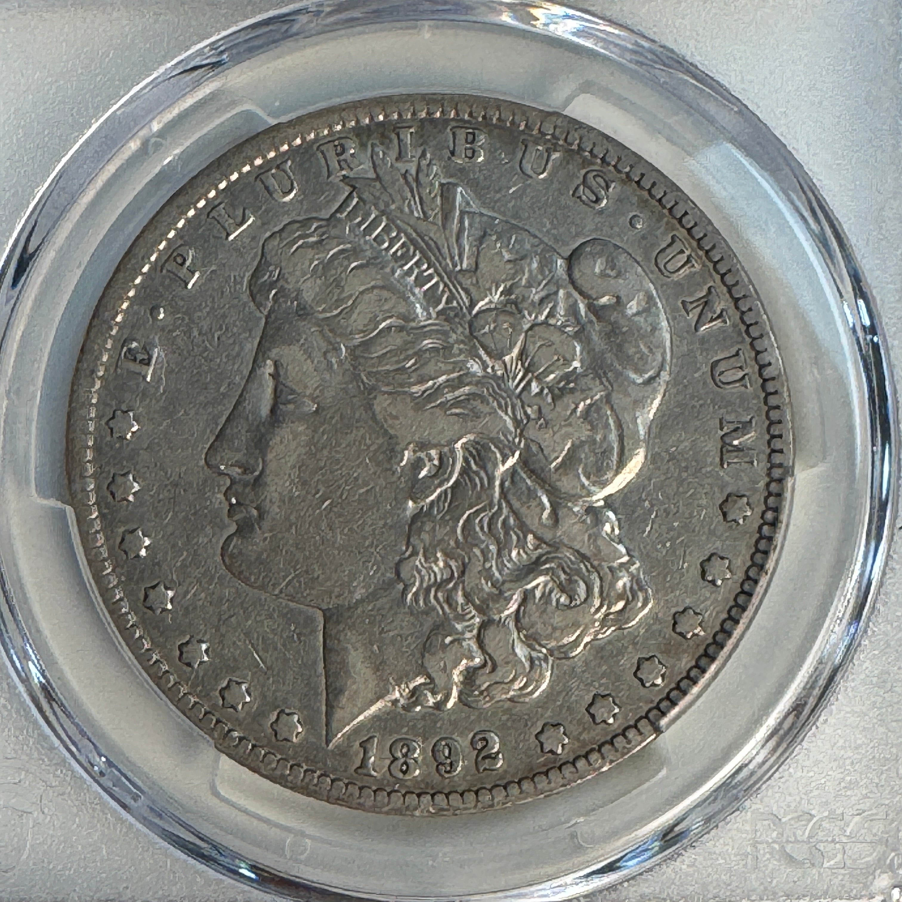 1892-S Morgan Silver Dollar, PCGS VF-20