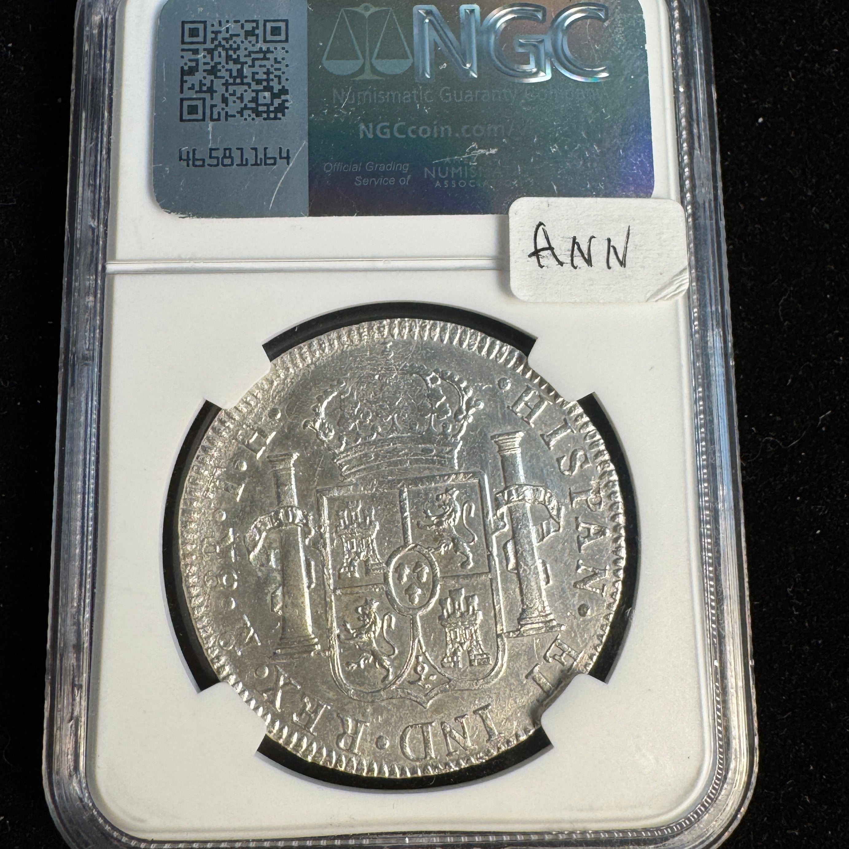 1809 Mo-TH Mexico 8 Reales, Atlantic Sands Shipwreck aka Coconut Wreck, NGC certified