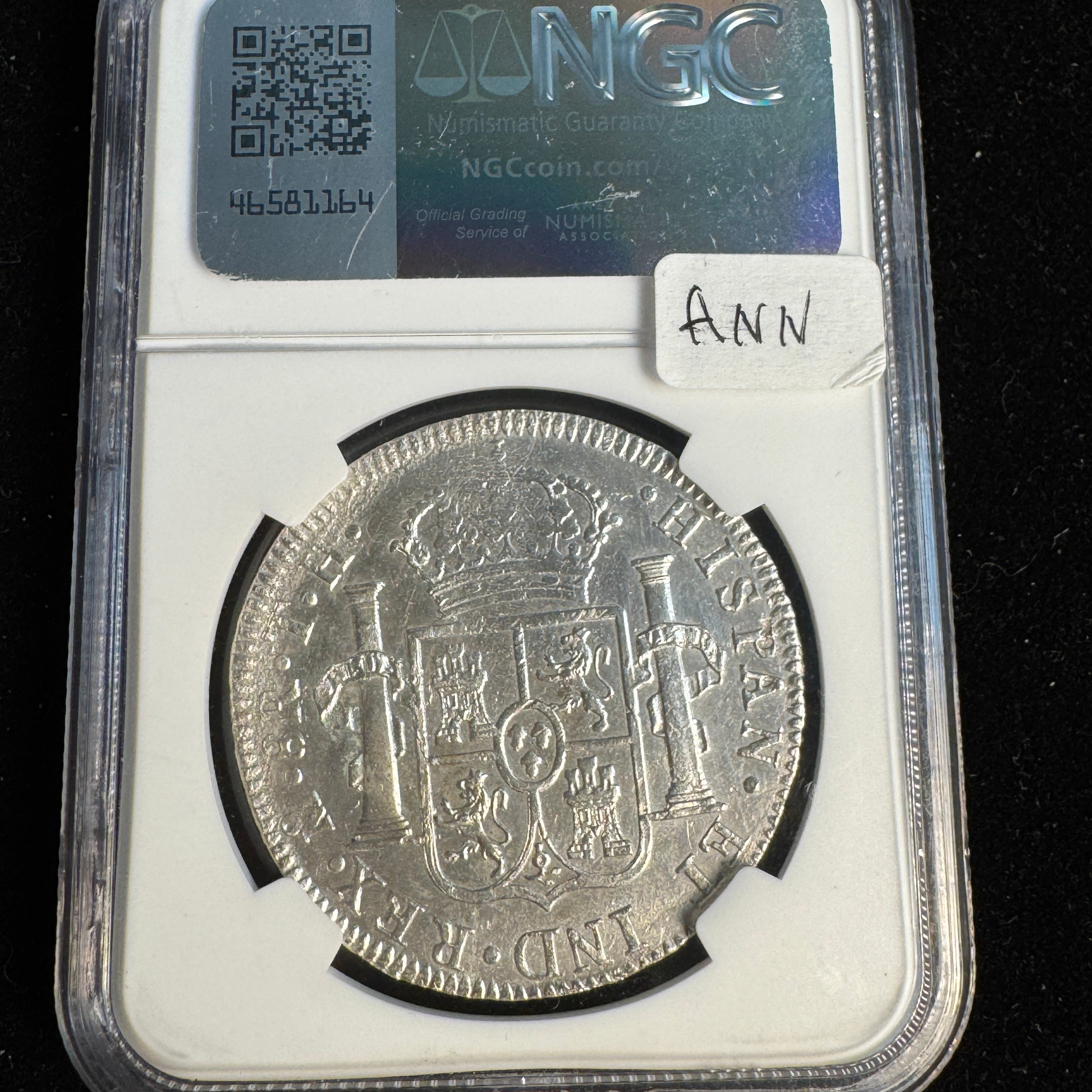 1809 Mo-TH Mexico 8 Reales, Atlantic Sands Shipwreck aka Coconut Wreck, NGC certified