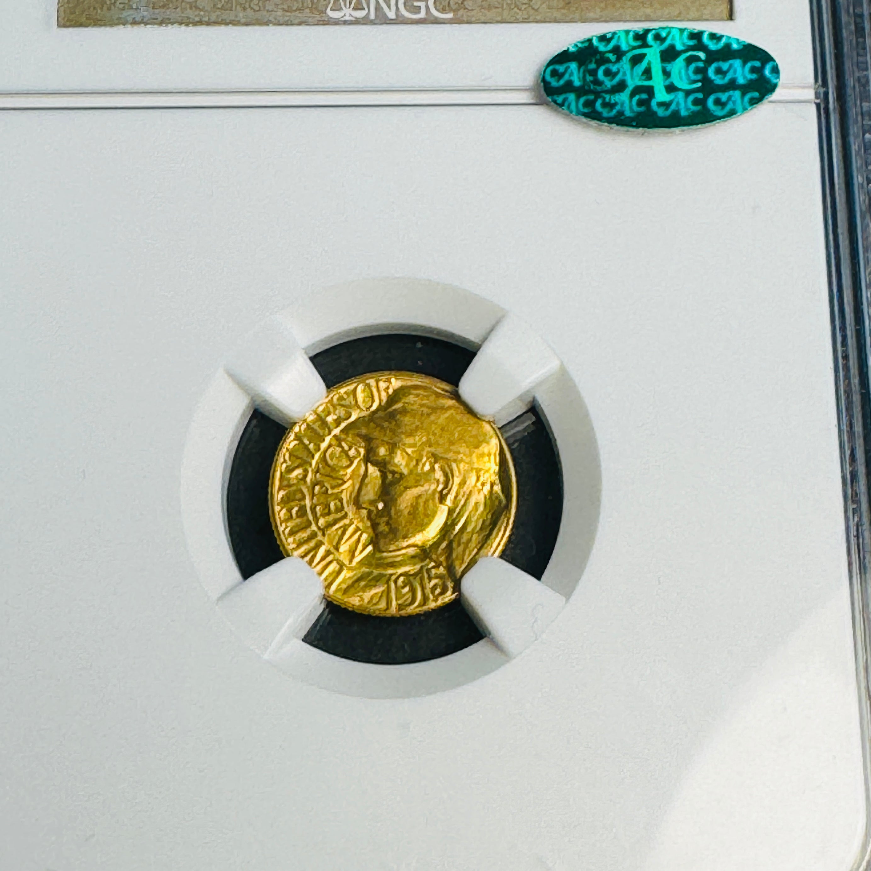 1915-S Panama-Pacific Exposition US $1 Gold Dollar, NGC MS-64 + Green CAC