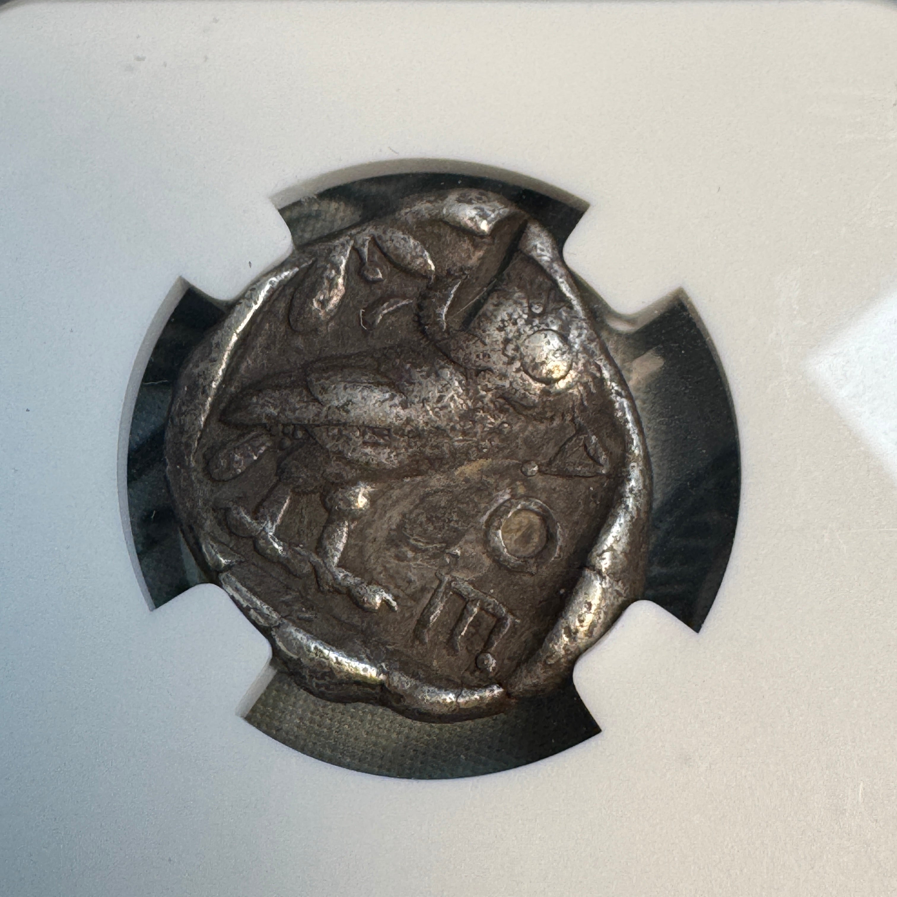 (440-404 BC) ATHENS Athena Owl AR Tetradrachm, NGC Fine