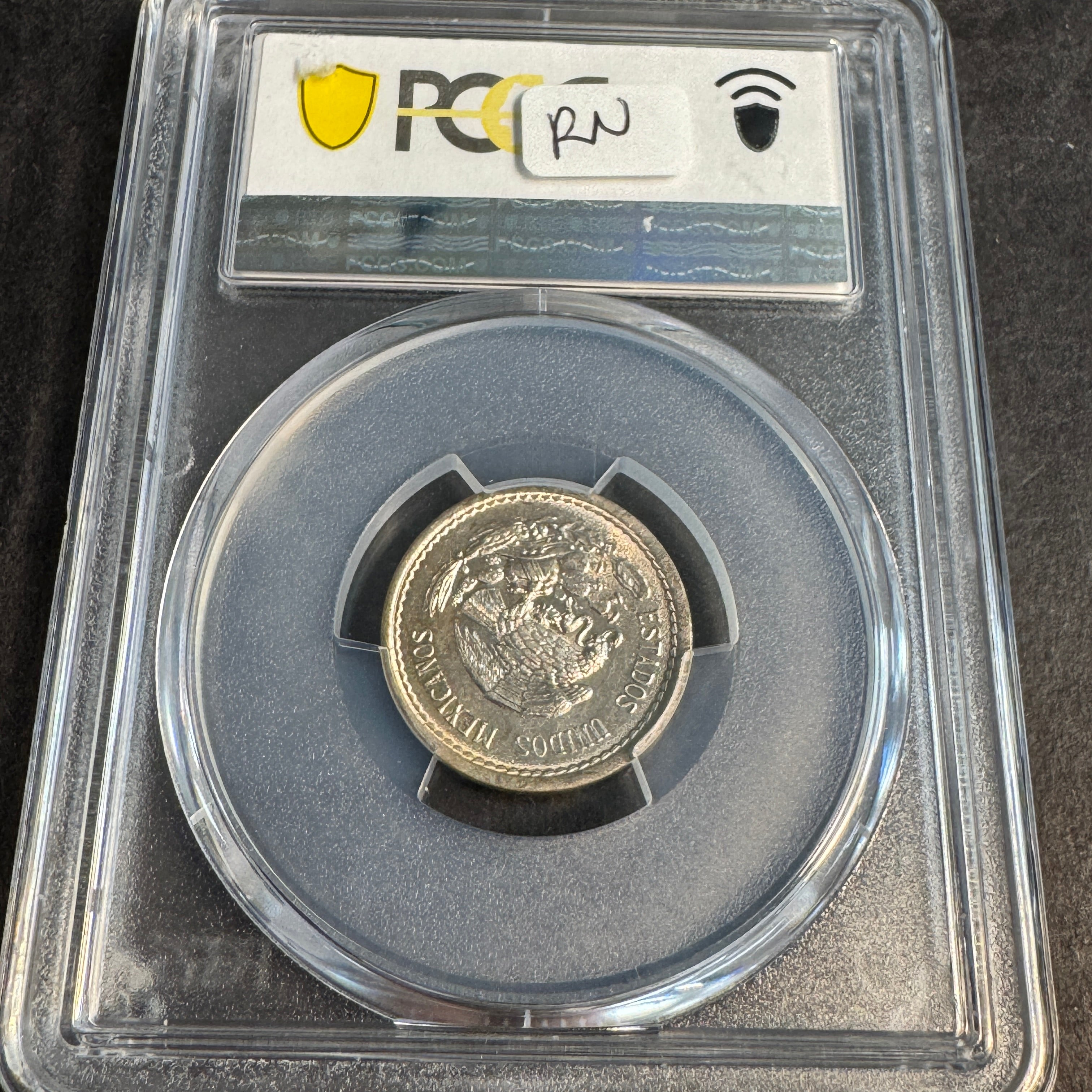 1942-Mo Mexico 5 Centavos Aztec Calendar, PCGS MS-65 🇲🇽 Pop 11/8 !