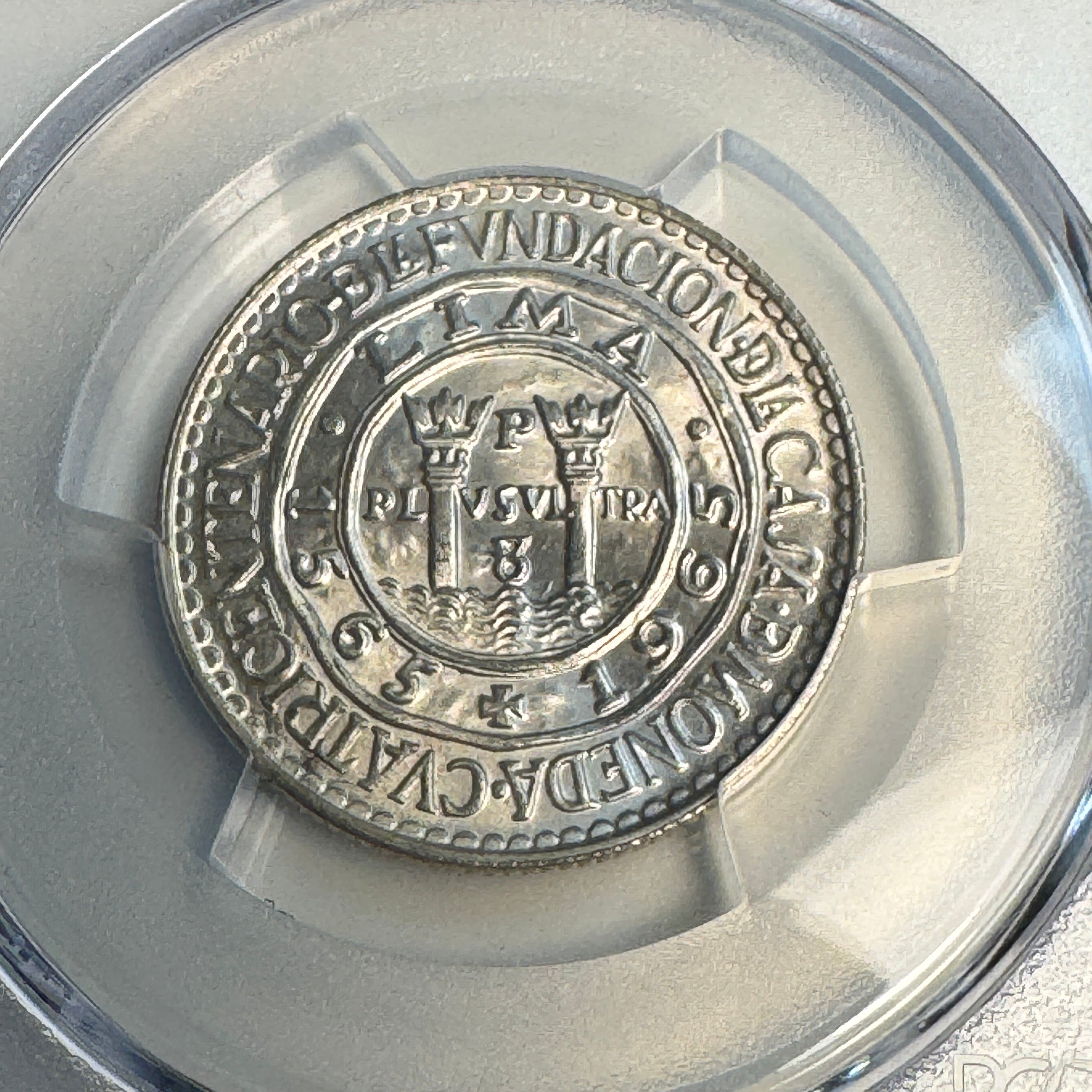 1965 Peru 20 Soles Silver, 400th Anniversary Lima Mint, PCGS MS-67 🇵🇪 Pop 17/4