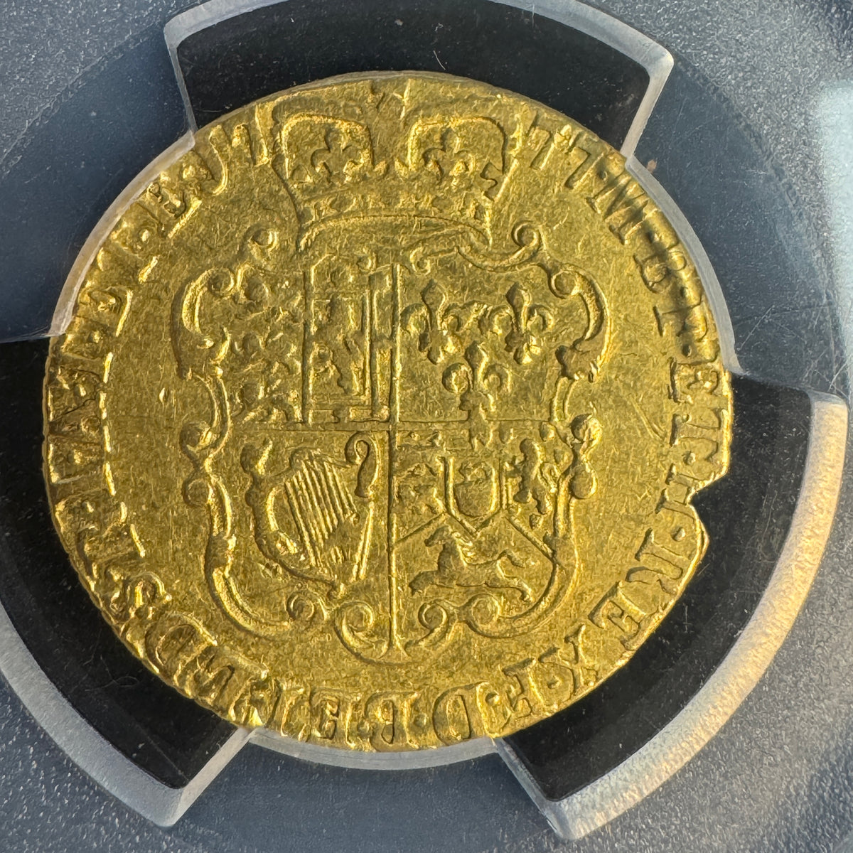 1777 Great Britain Gold Guinea, George III - American Revolution Era - PCGS XF Detail 🇬🇧