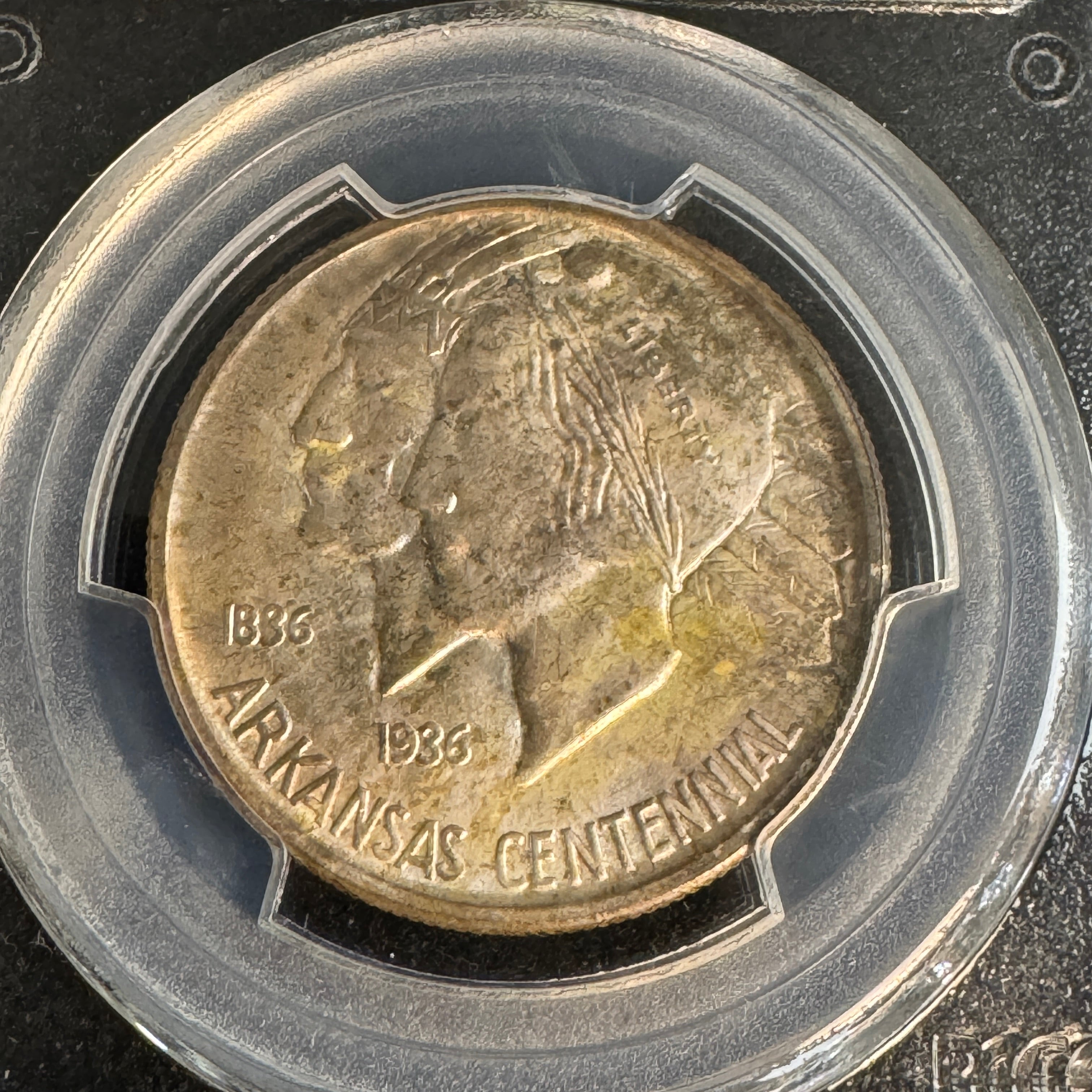 1935-D Arkansas Commemorative Half Dollar, PCGS MS-66
