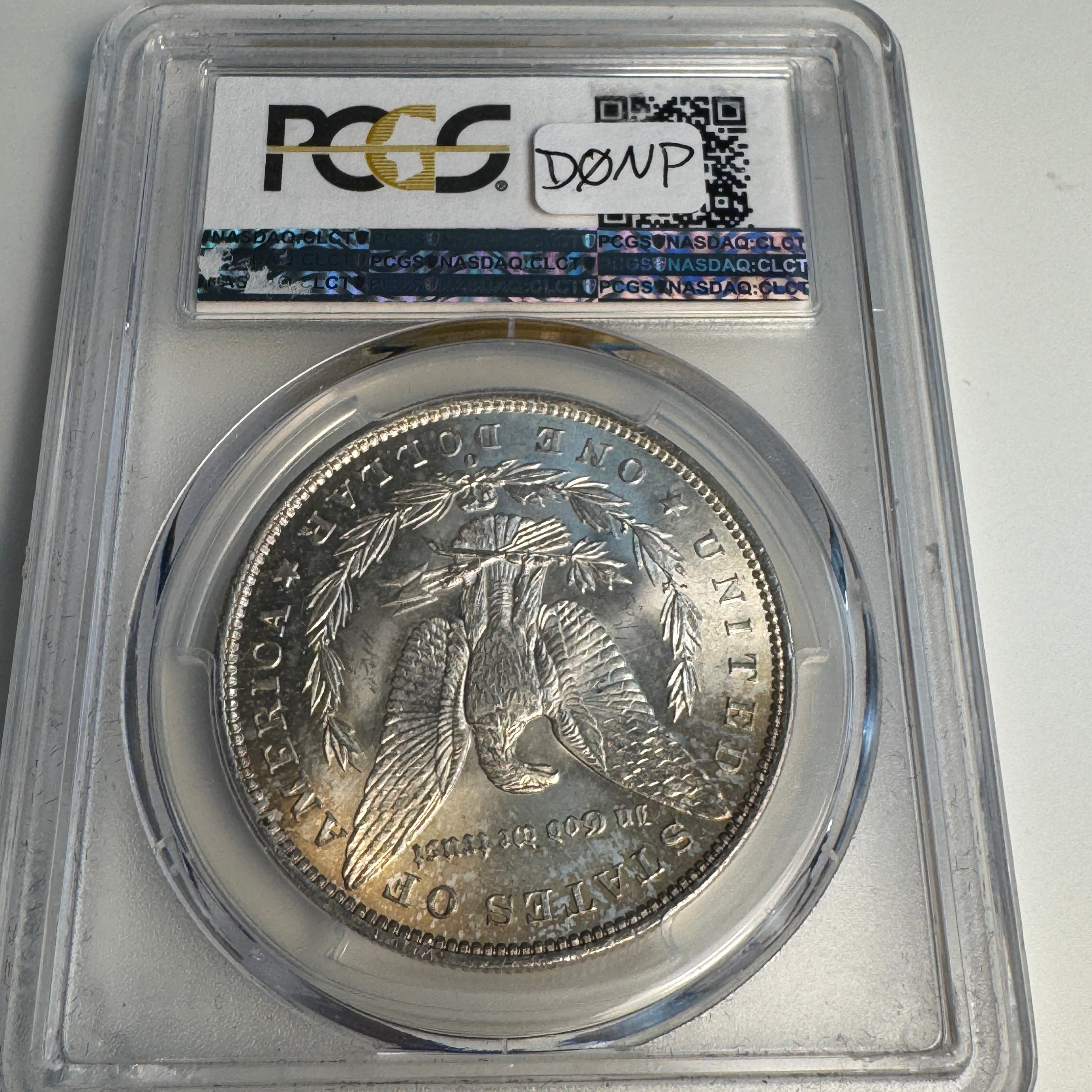 1888-O Morgan Silver Dollar, PCGS MS-65, Rv mild toning