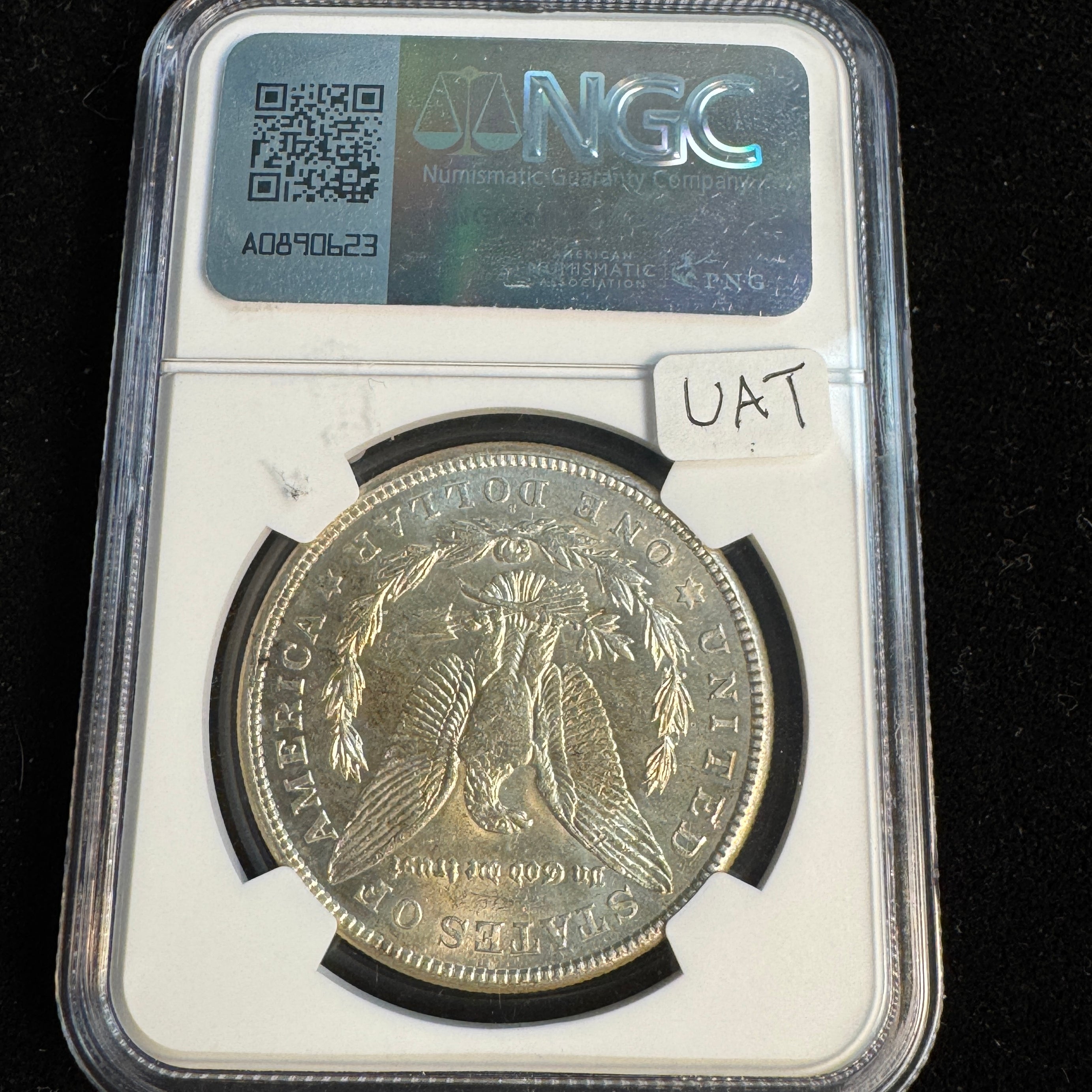1921-S Morgan Silver Dollar, NGC MS-62