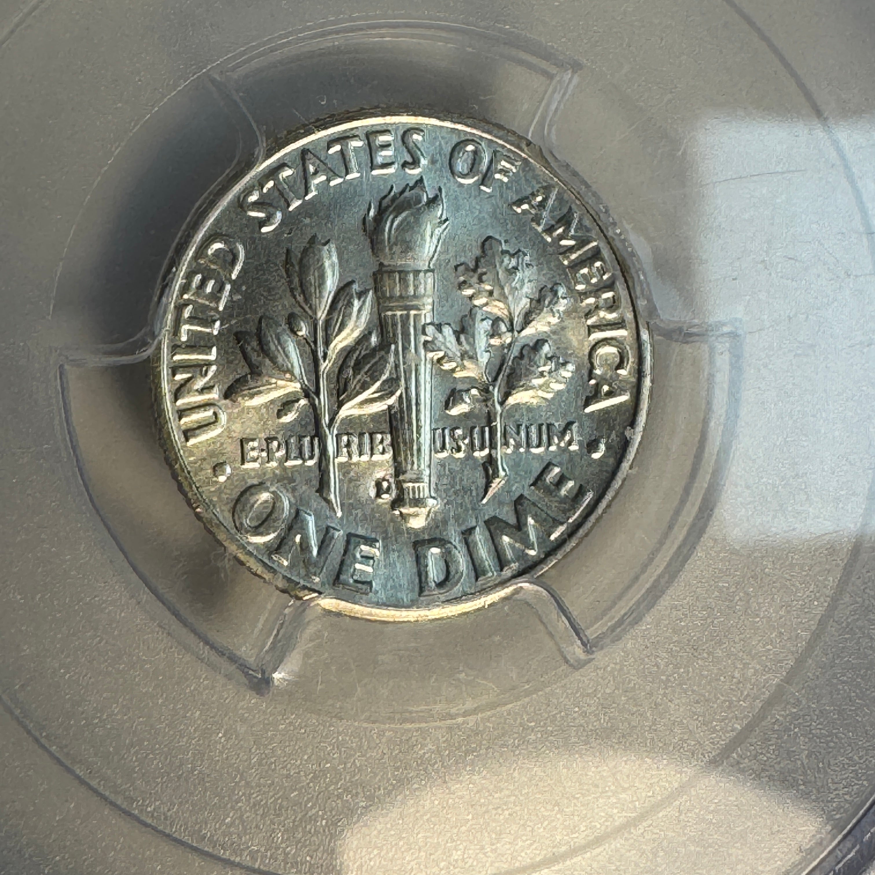 1963-D Roosevelt Dime, PCGS MS-67 FB , Pop 19/5 !