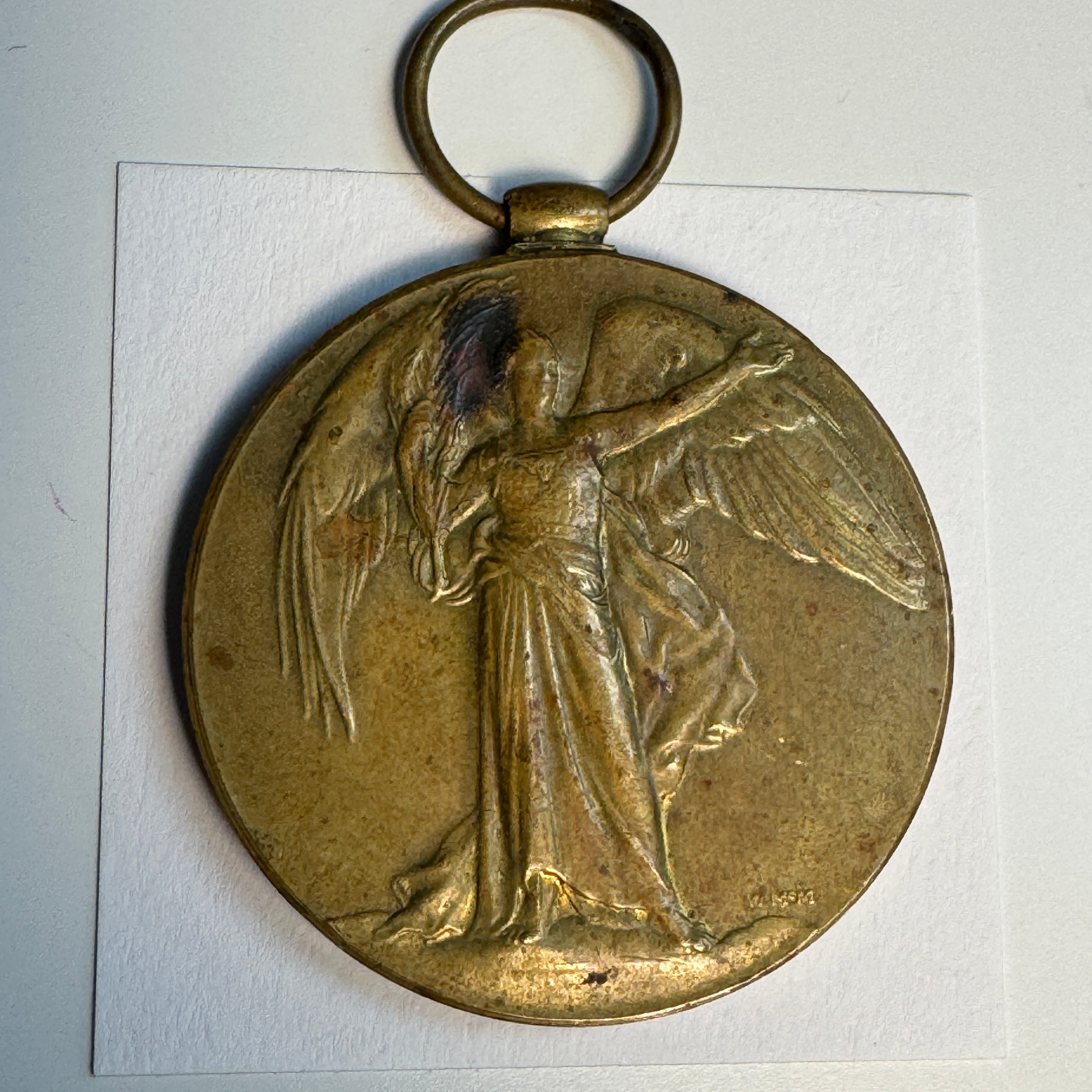 WWI Canadian Military Decoration “The Great War for Civilization 1914-1918” Bronze Medal, Awarded to Army Sgt. T. Hardie