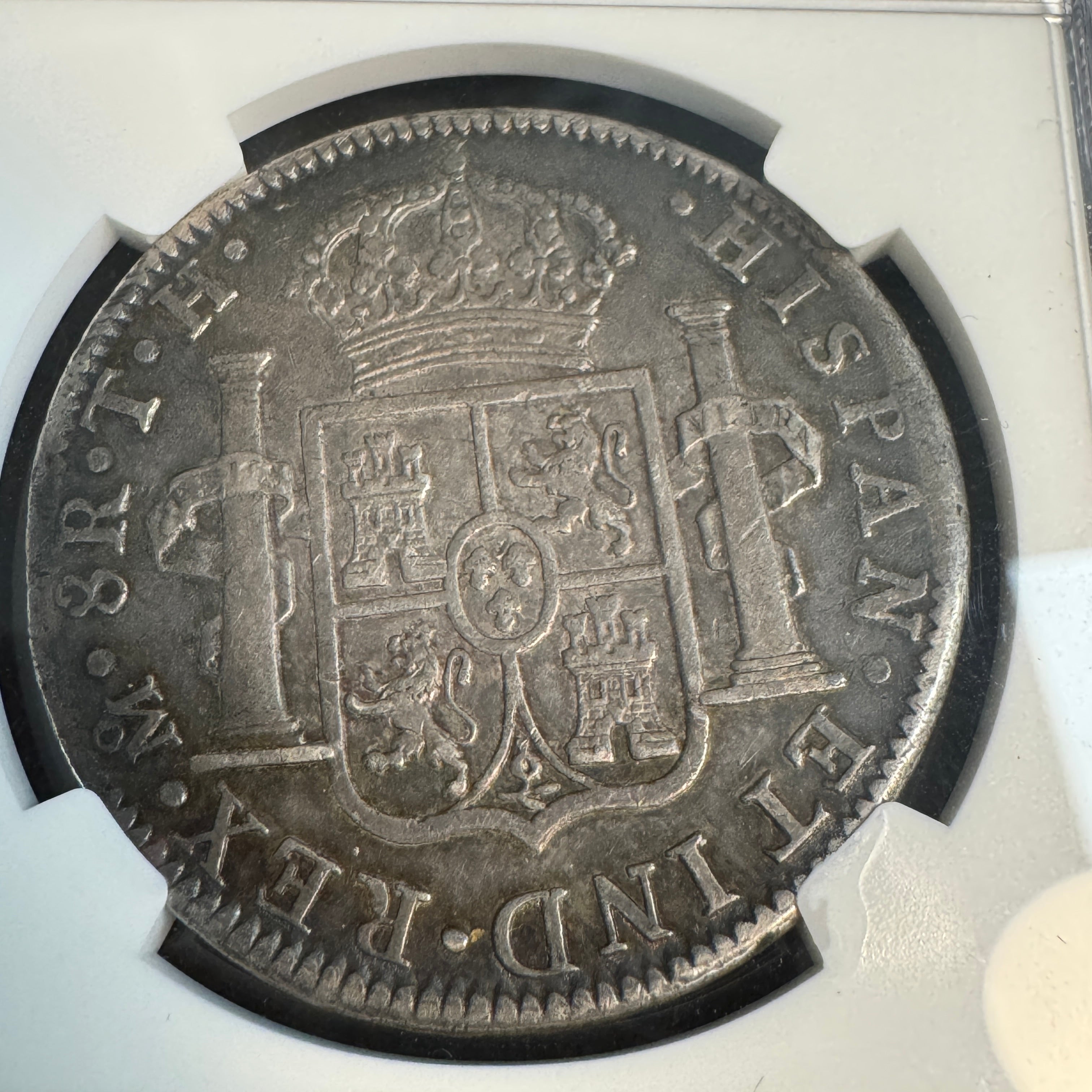 1806 Mo-TH Mexico 8 Reales Charles IV, NGC VF-30