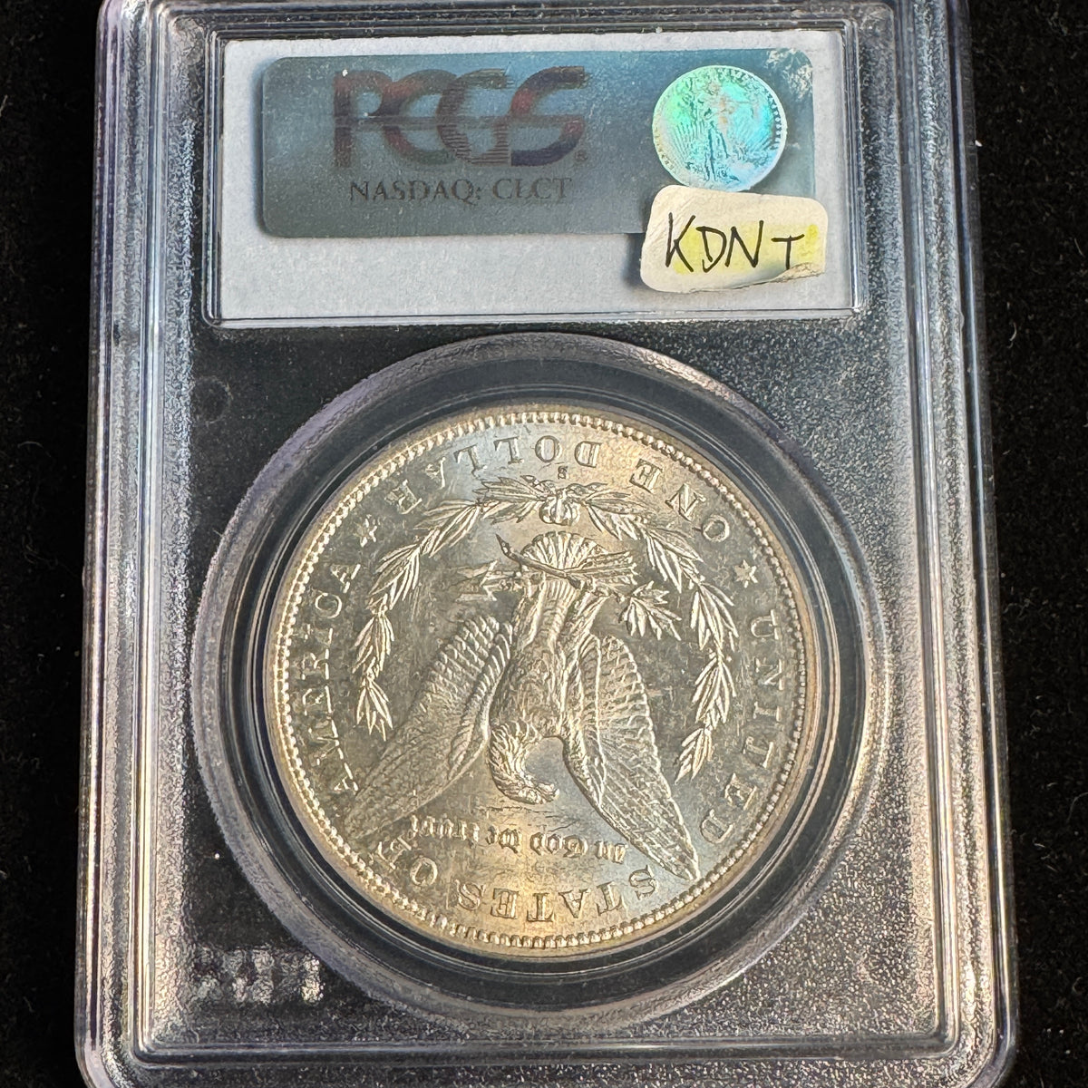 1888-S Morgan Silver Dollar, PCGS AU-58