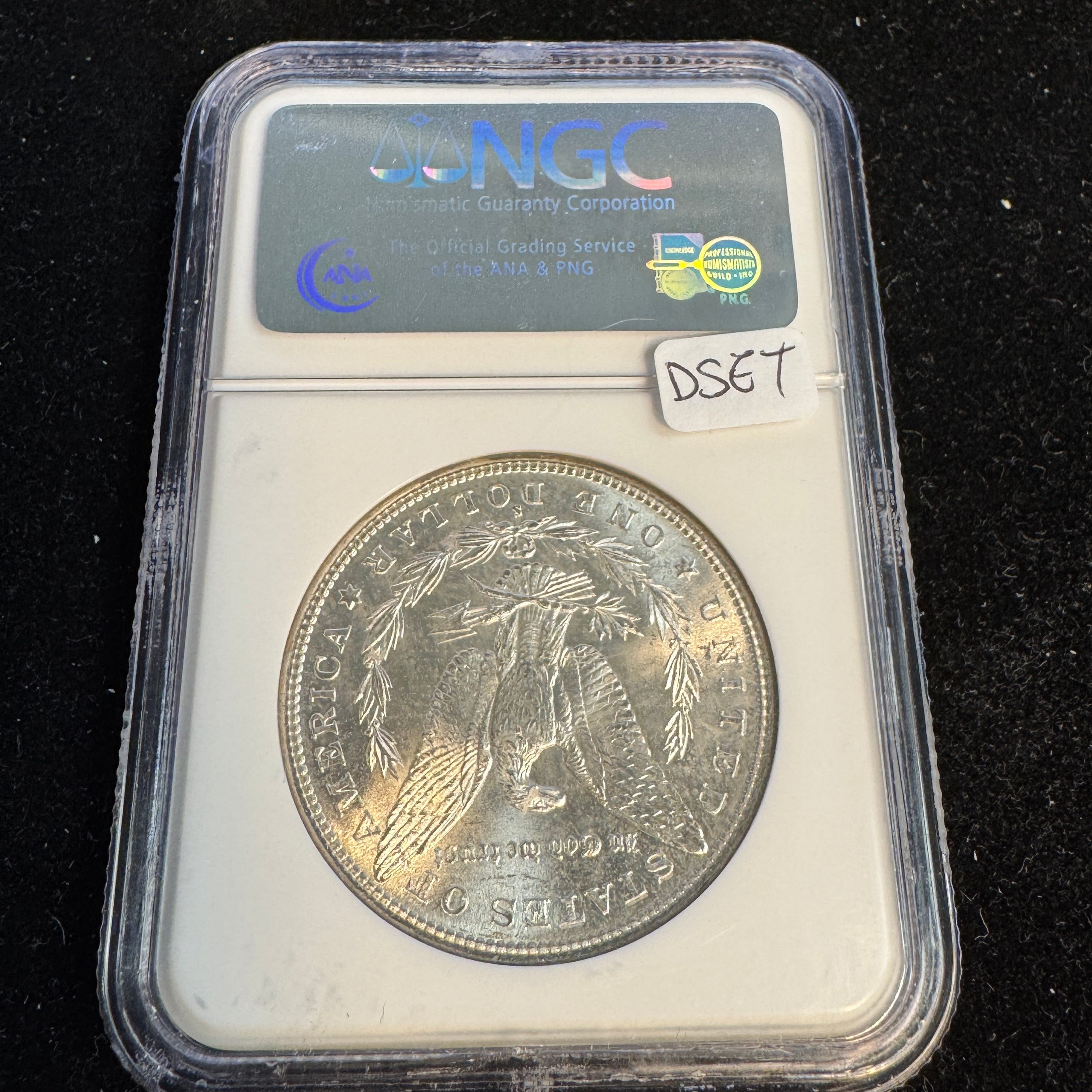 1882-S Morgan Silver Dollar, NGC MS-66