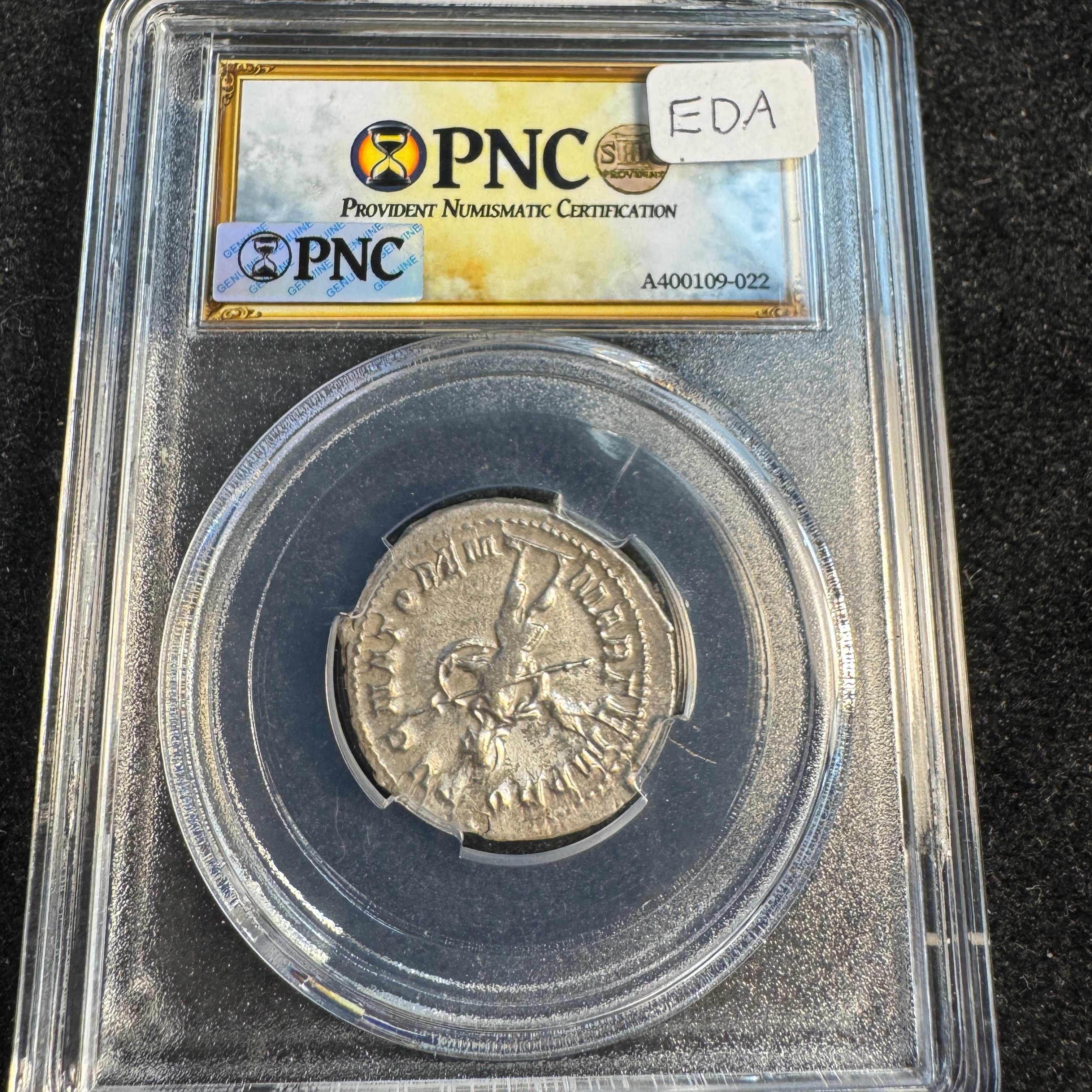 Gordian III (AD 238-244) Roman Empire, AR Antoninianus, Rx: Mars w/spear, RIC-146, PNC AU