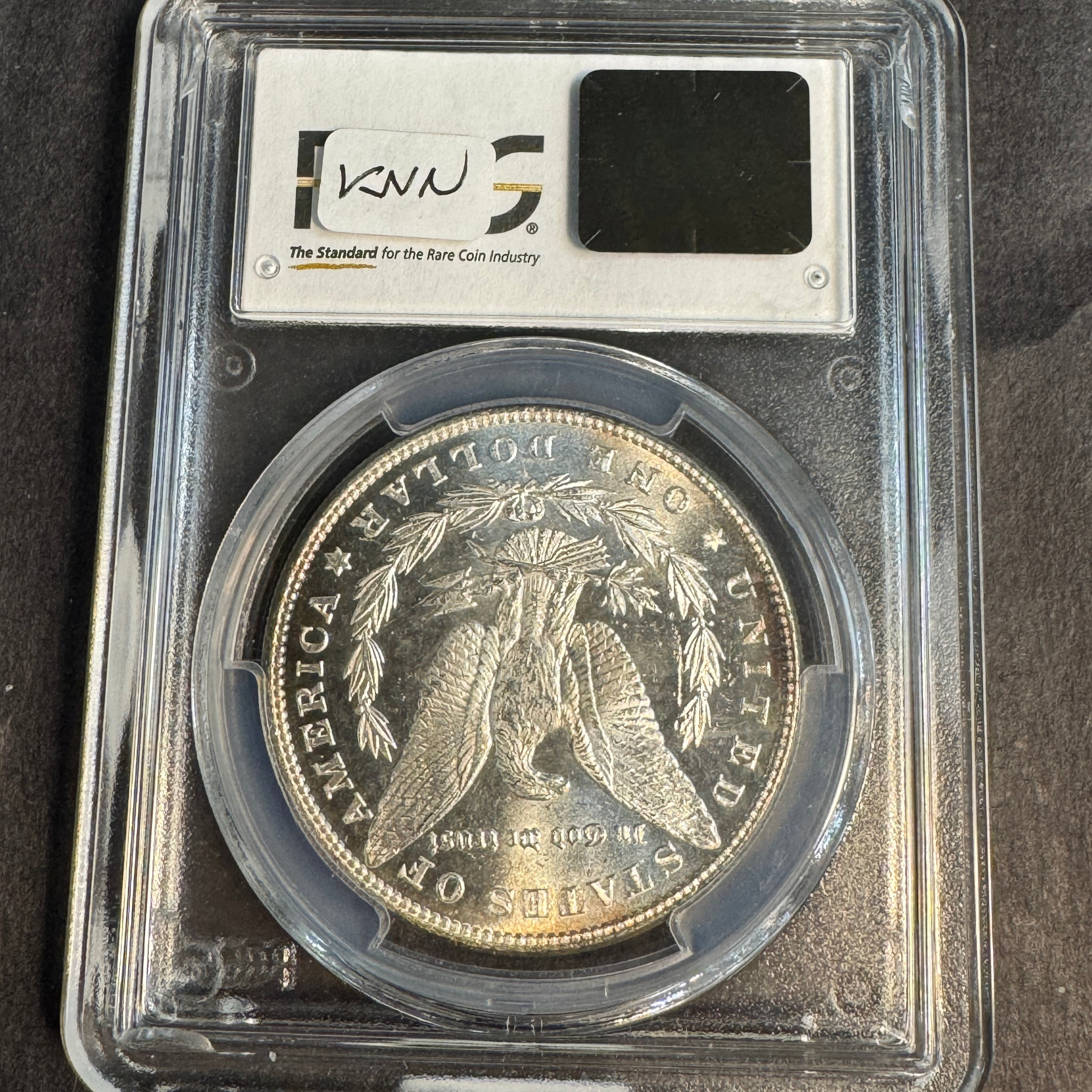 1883 Morgan Silver Dollar, PCGS MS-64 PL, Prooflike! Green CAC Approved 🟢