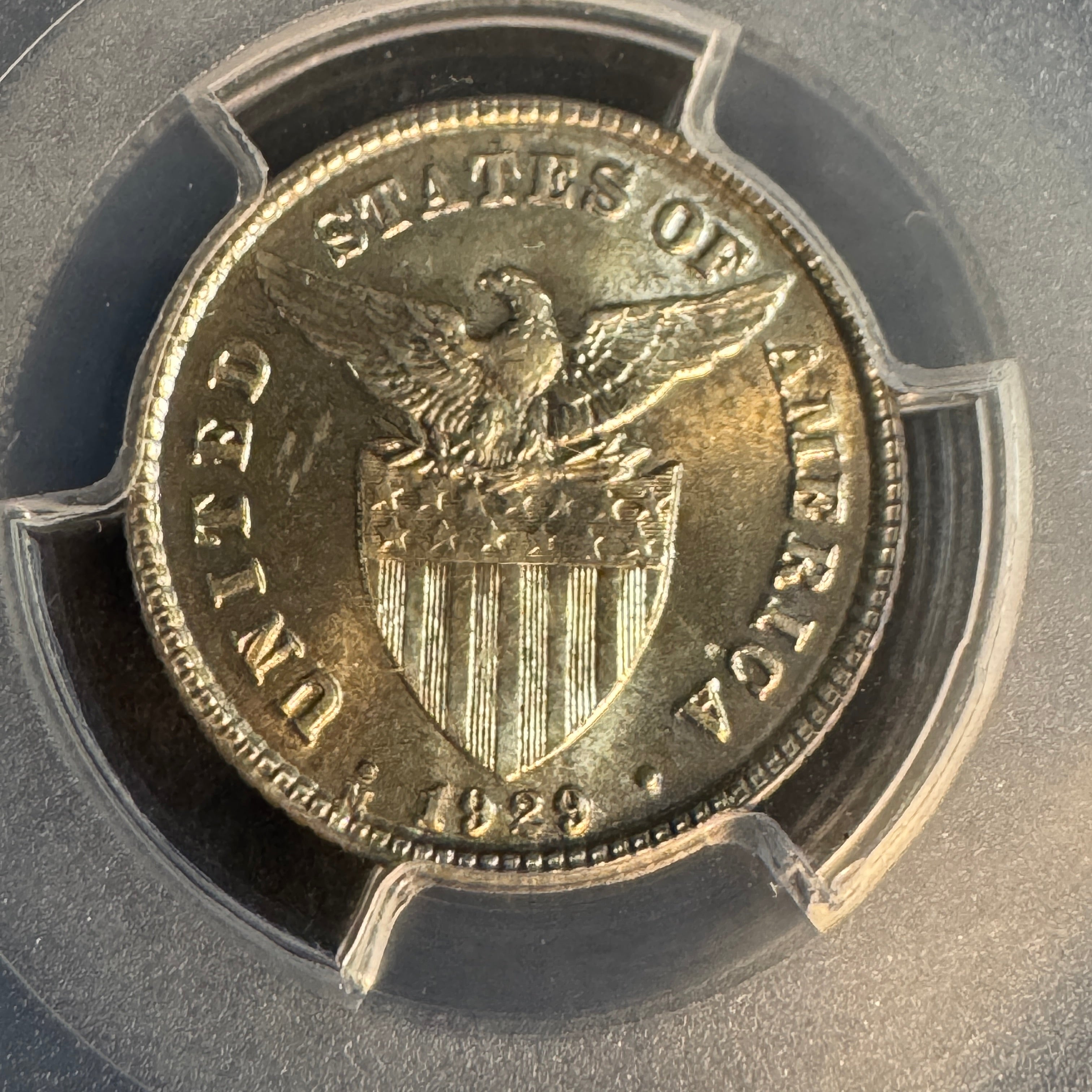 1929-M US Philippines 20 Centavos, PCGS MS-63