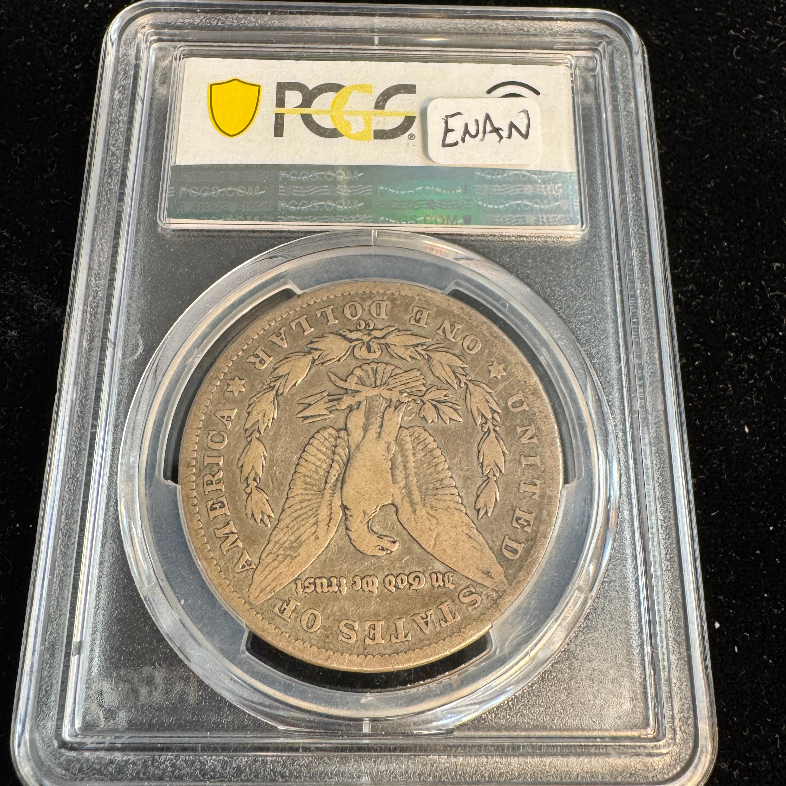 1889-CC Carson Morgan Silver Dollar, PCGS VG-8