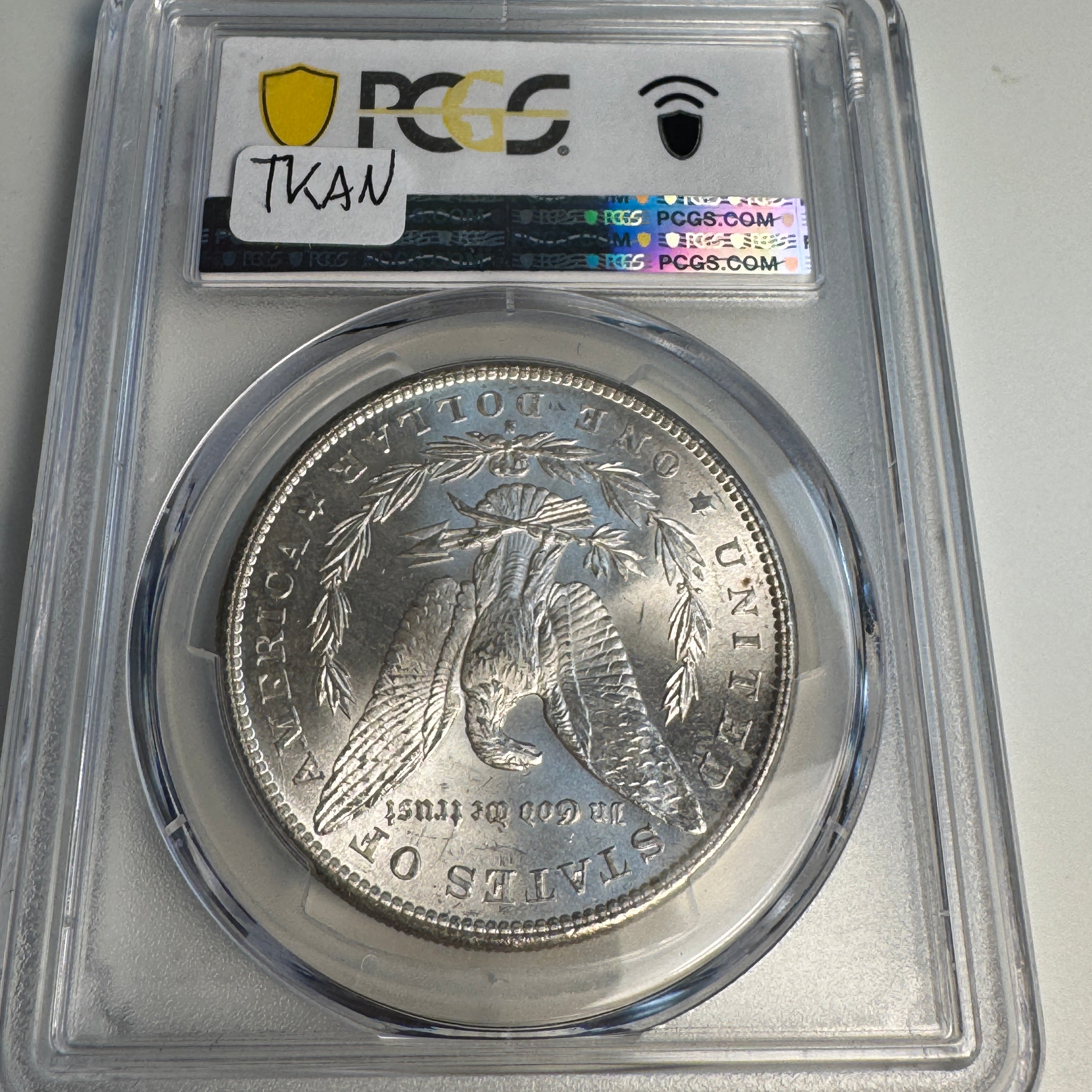 1891-S Morgan Silver Dollar, PCGS MS-63