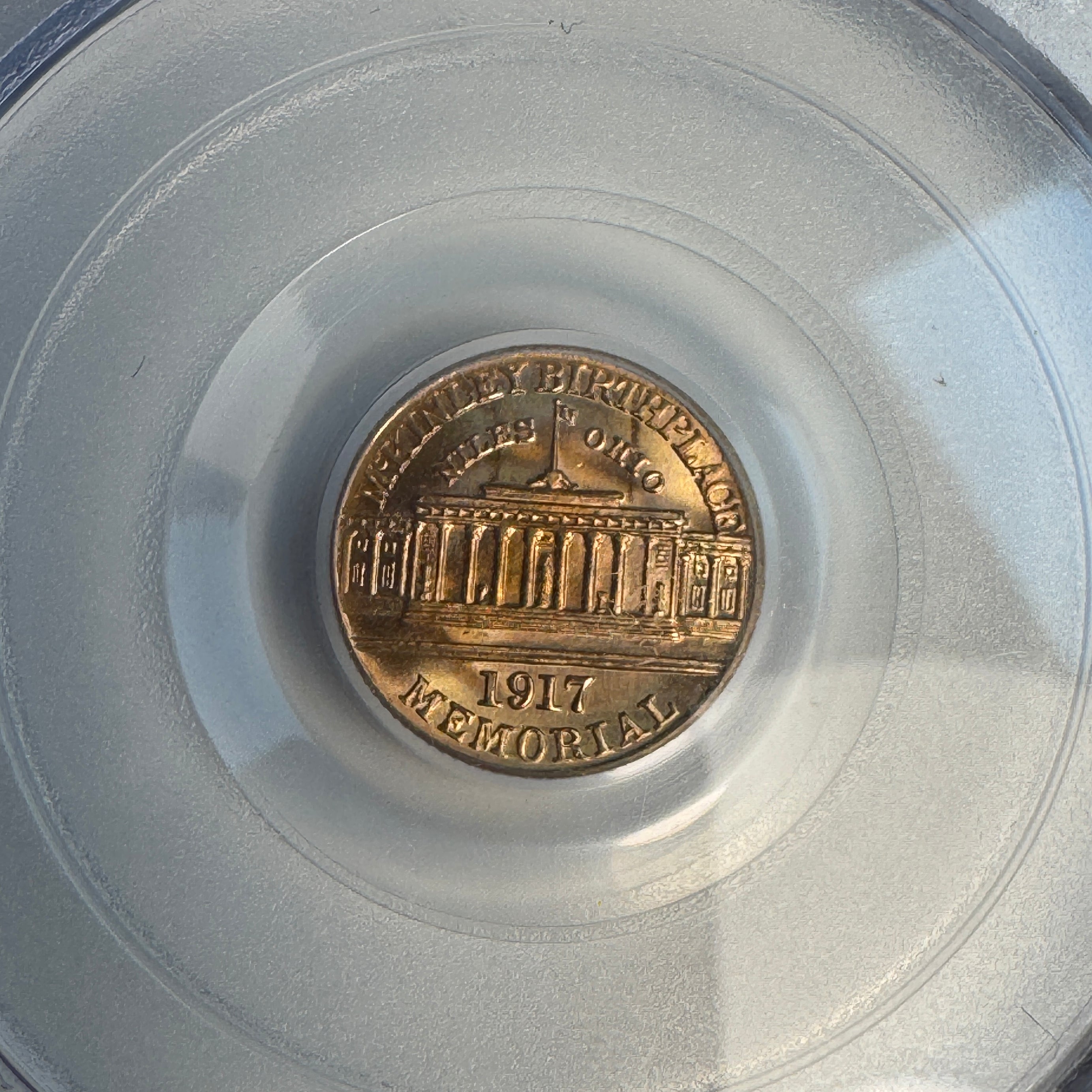 1917 McKinley Memorial $1 Gold, OGH PCGS MS-64