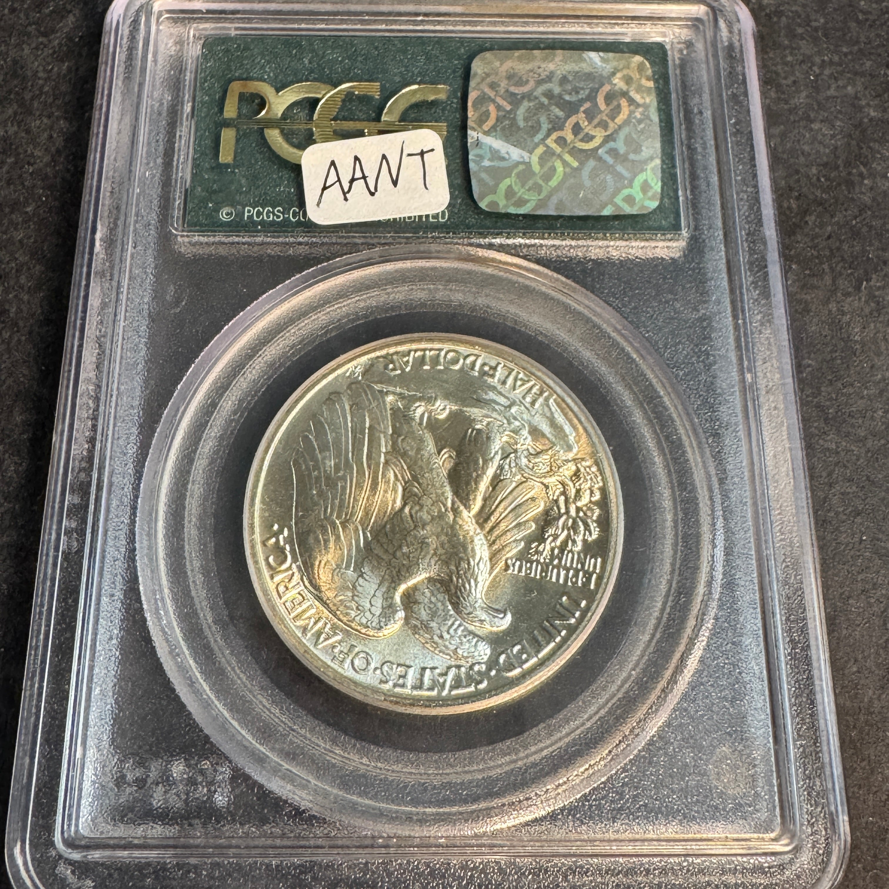 1941 Walking Liberty Half Dollar 50c, OGH PCGS MS-67