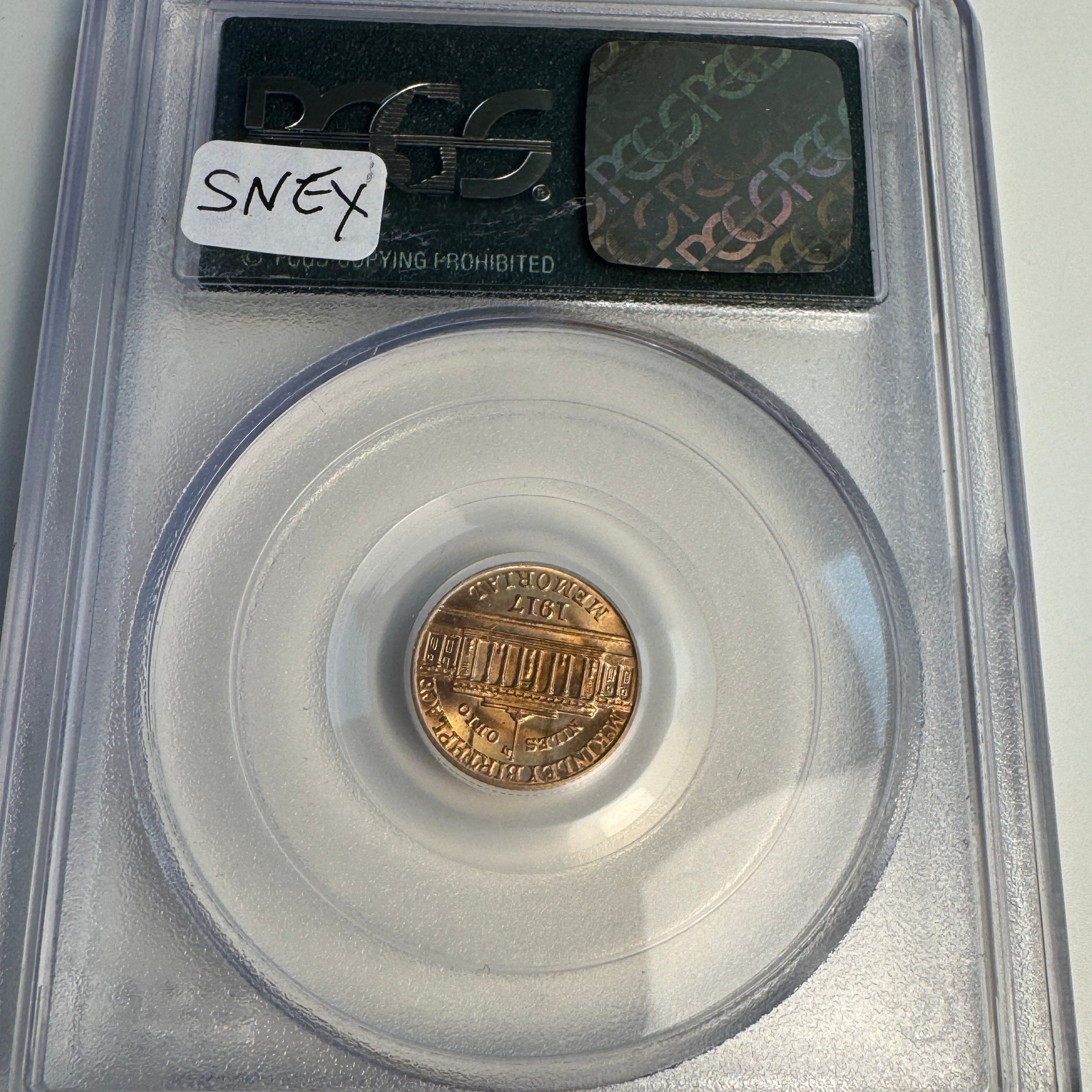1917 McKinley Memorial $1 Gold, OGH PCGS MS-64
