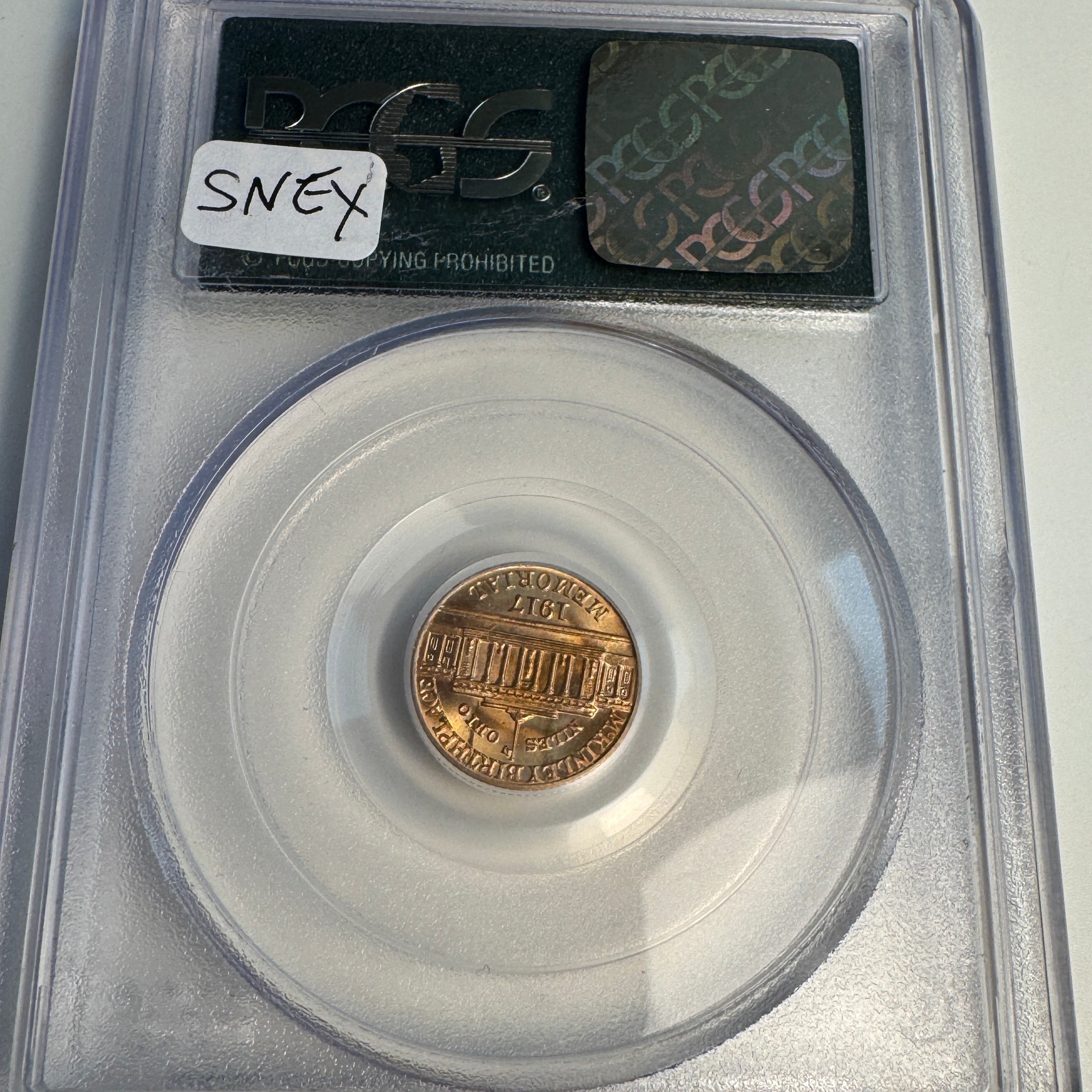 1917 McKinley Memorial $1 Gold, OGH PCGS MS-64